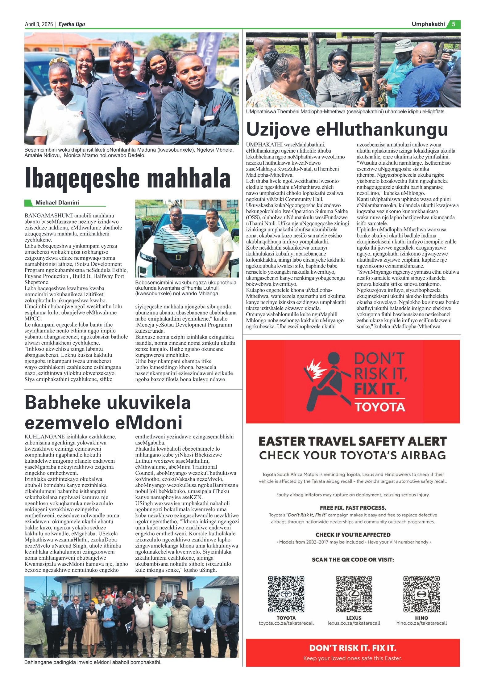 3 April Eyethu page 5