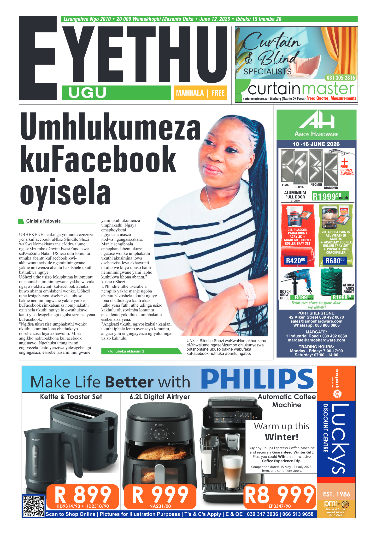 Eyethu 12 June page 1