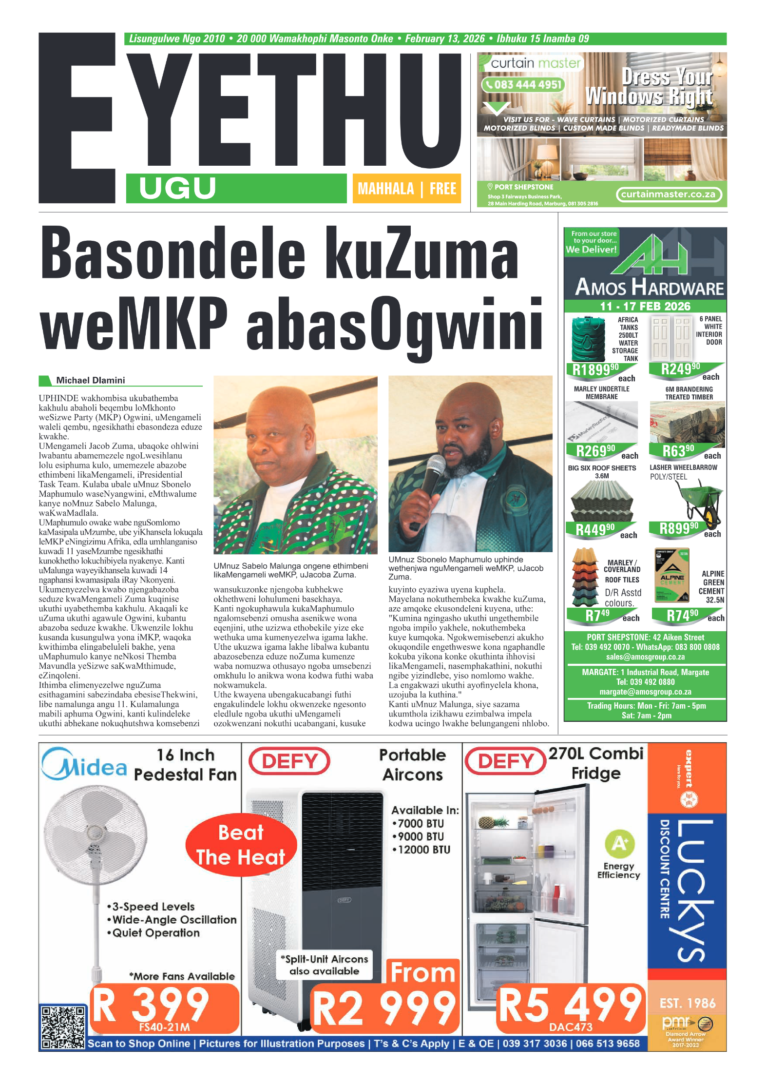 Eyethu 13 Feb page 1