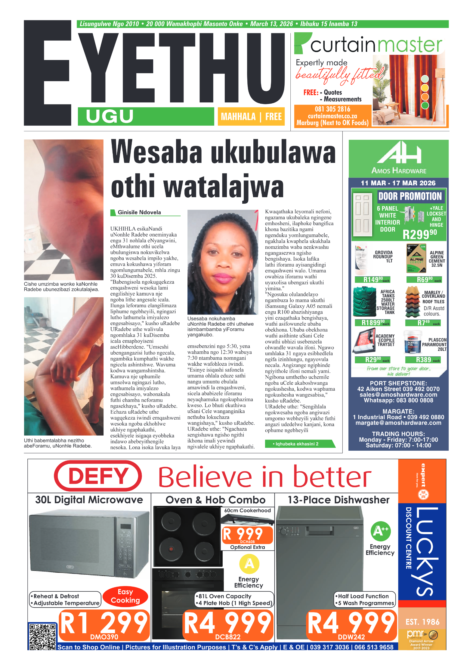 Eyethu 13 Mar page 1