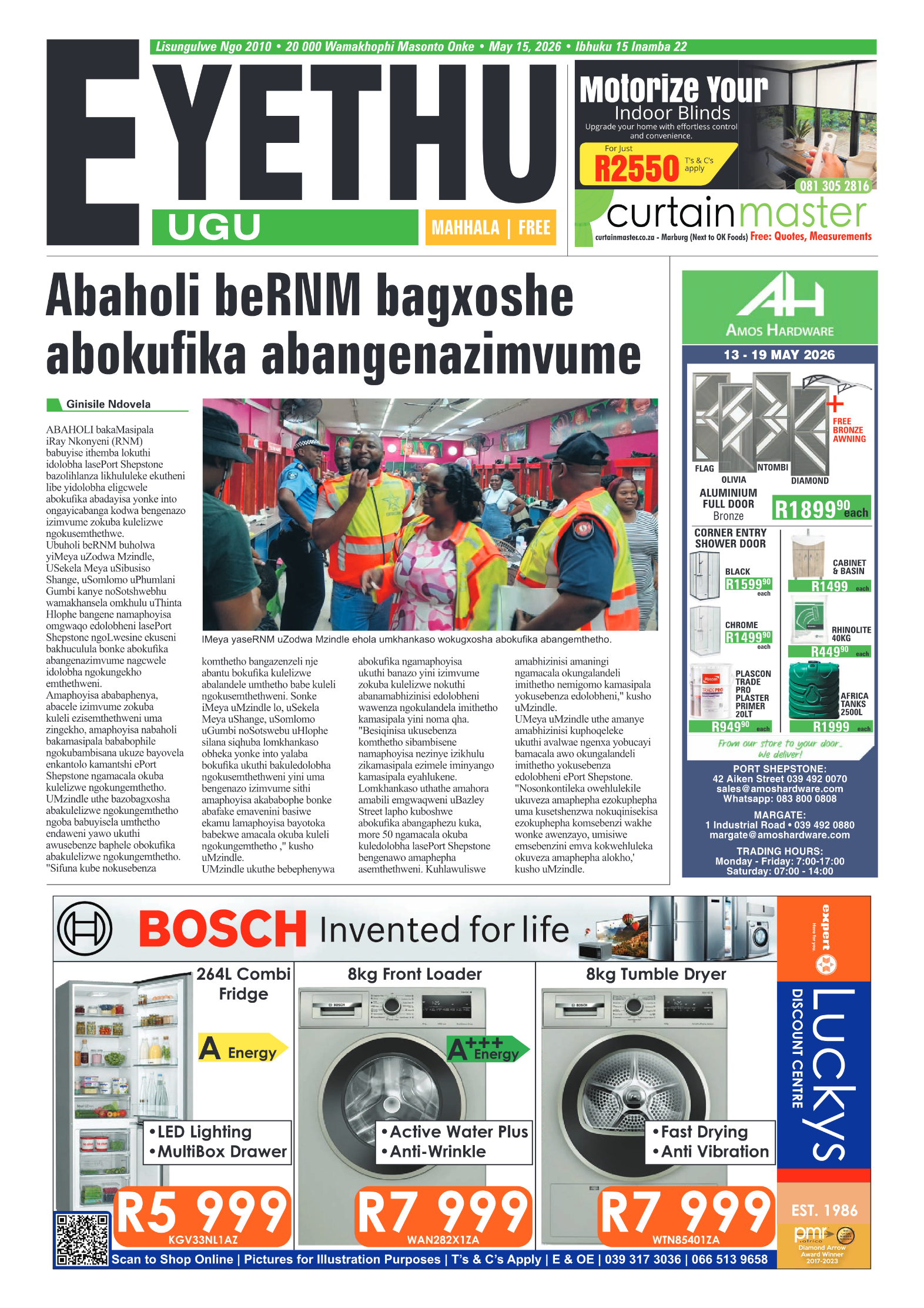 Eyethu 15 May page 1