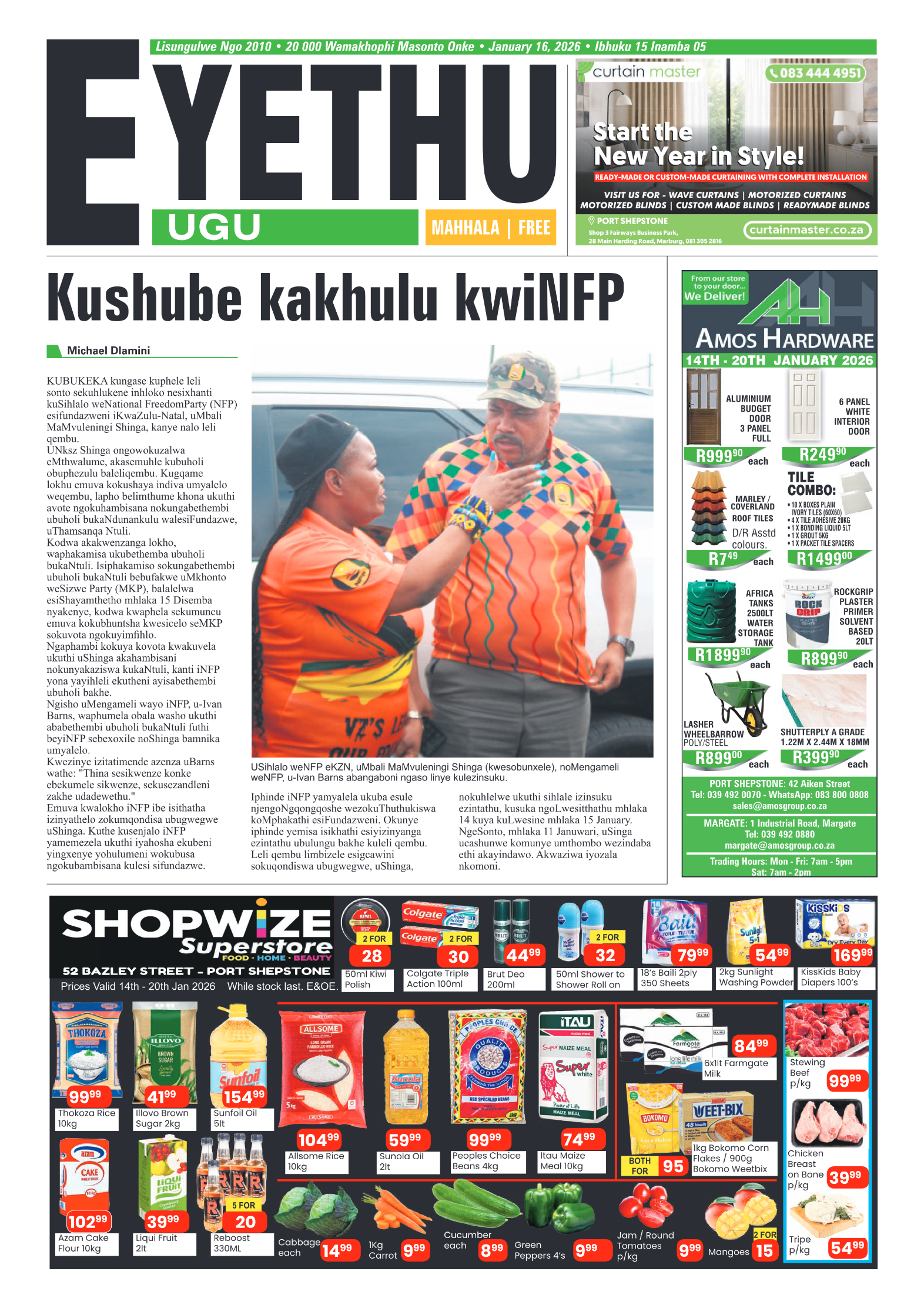 Eyethu 16 Jan 2026 page 1