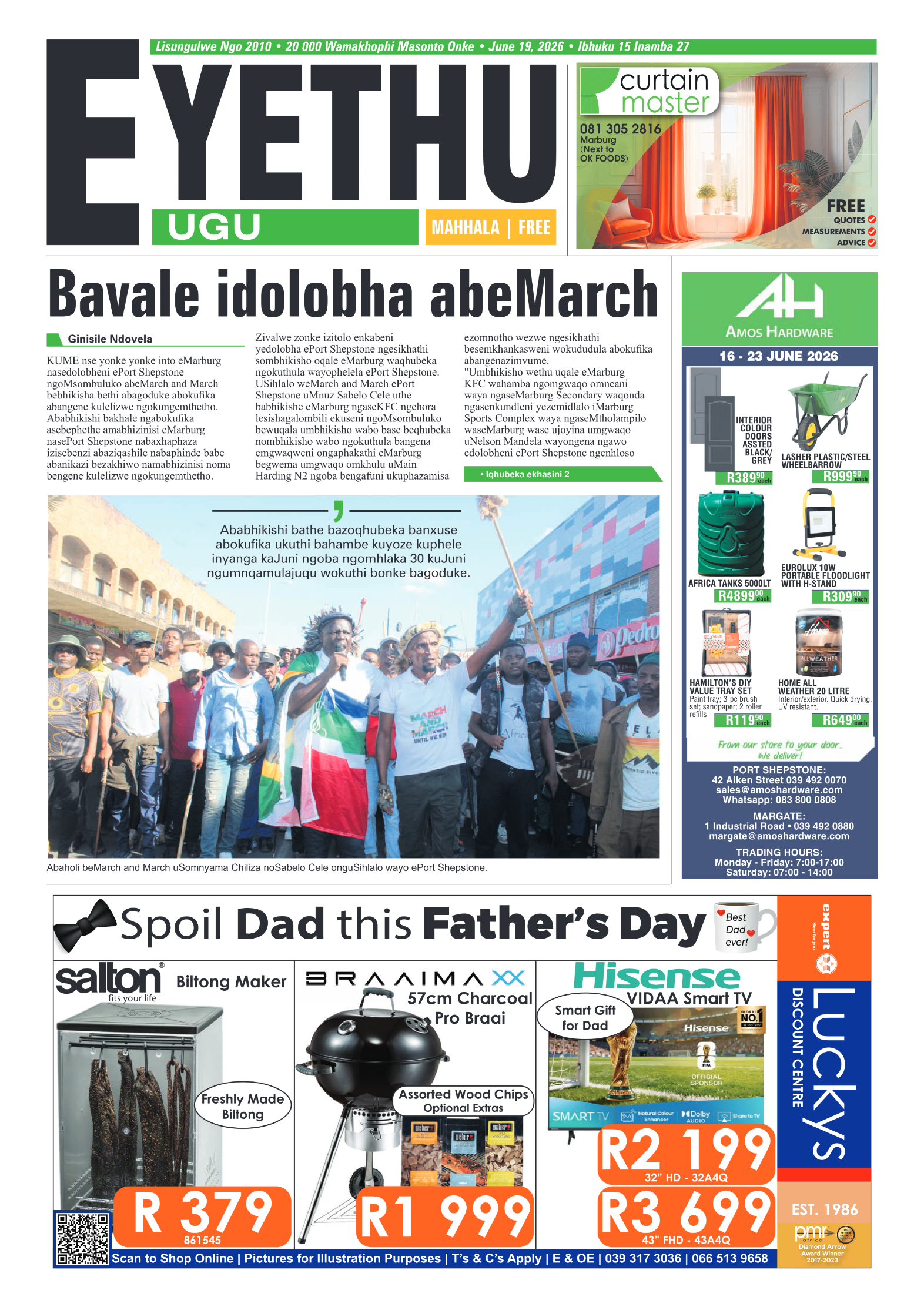 Eyethu 19 June page 1