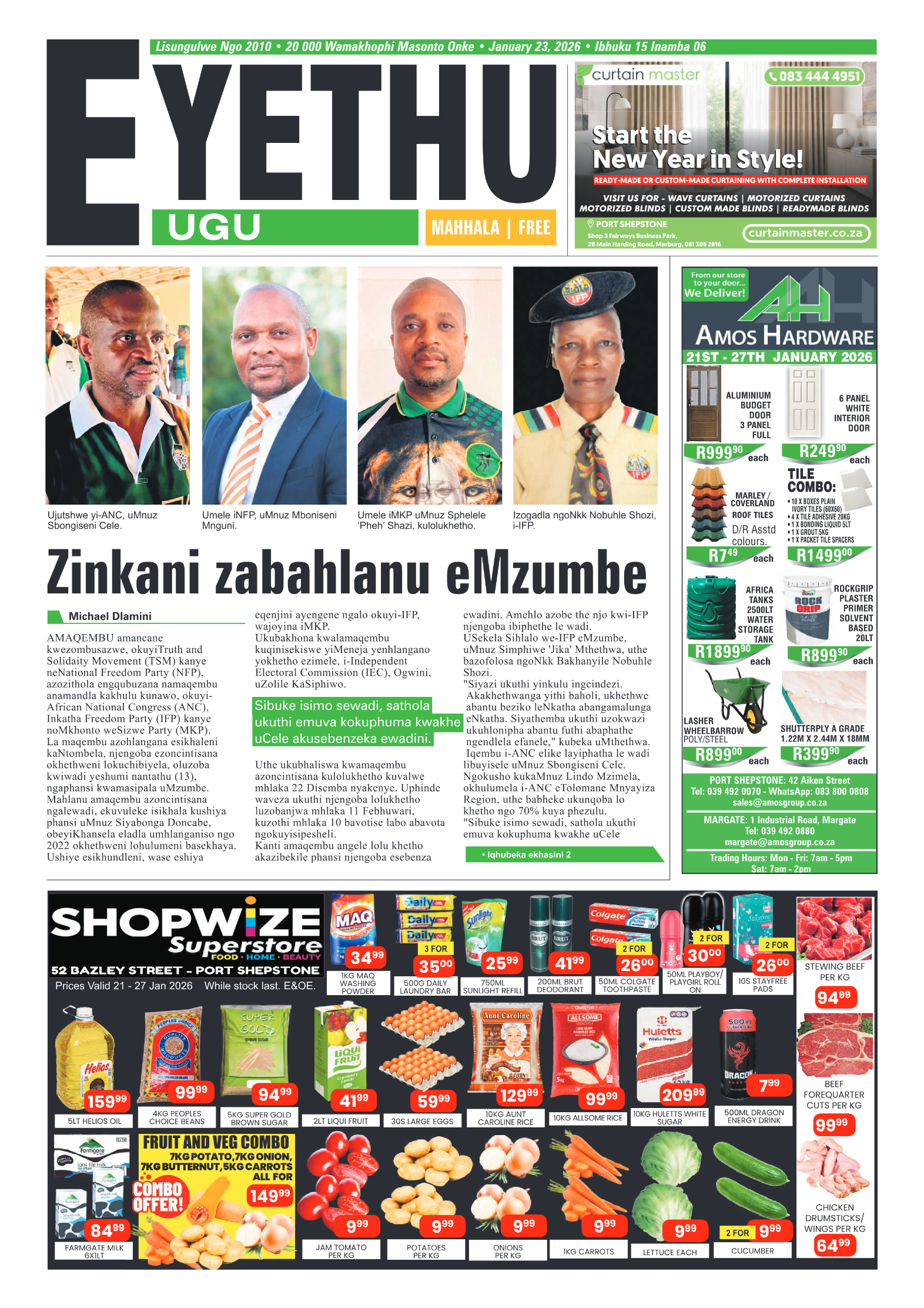 Eyethu 23 Jan page 1
