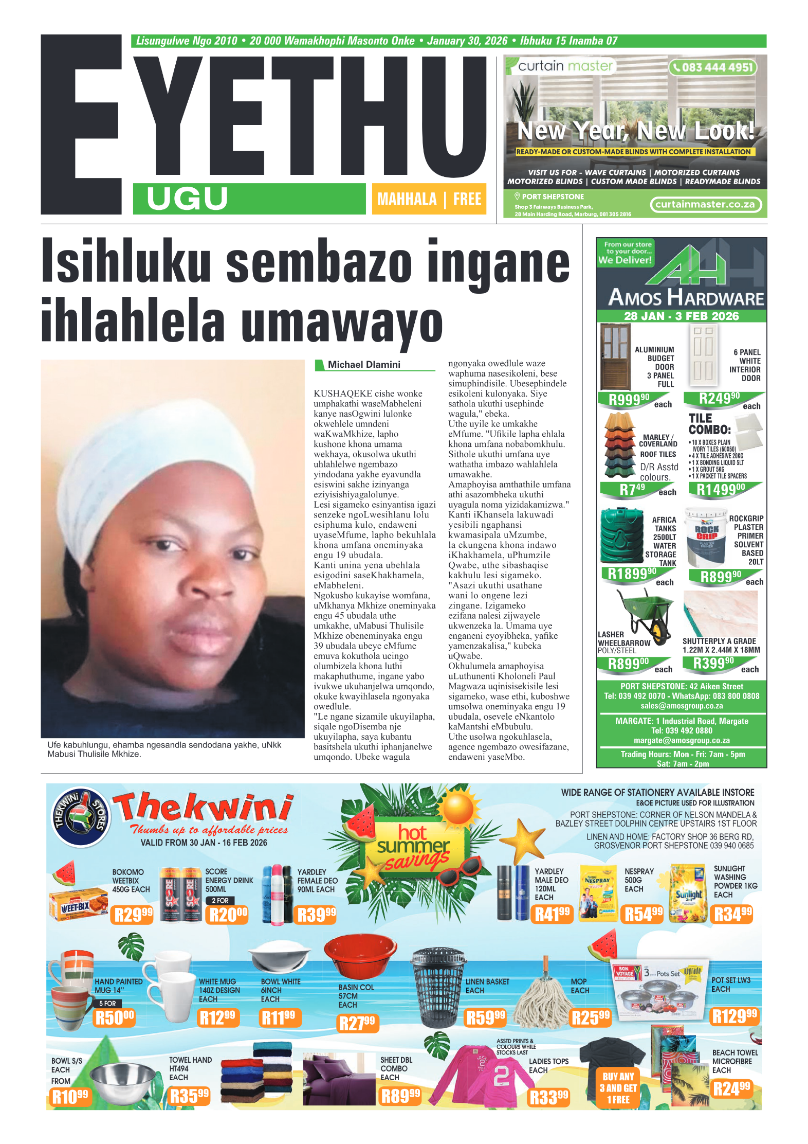 Eyethu 30 Jan page 1
