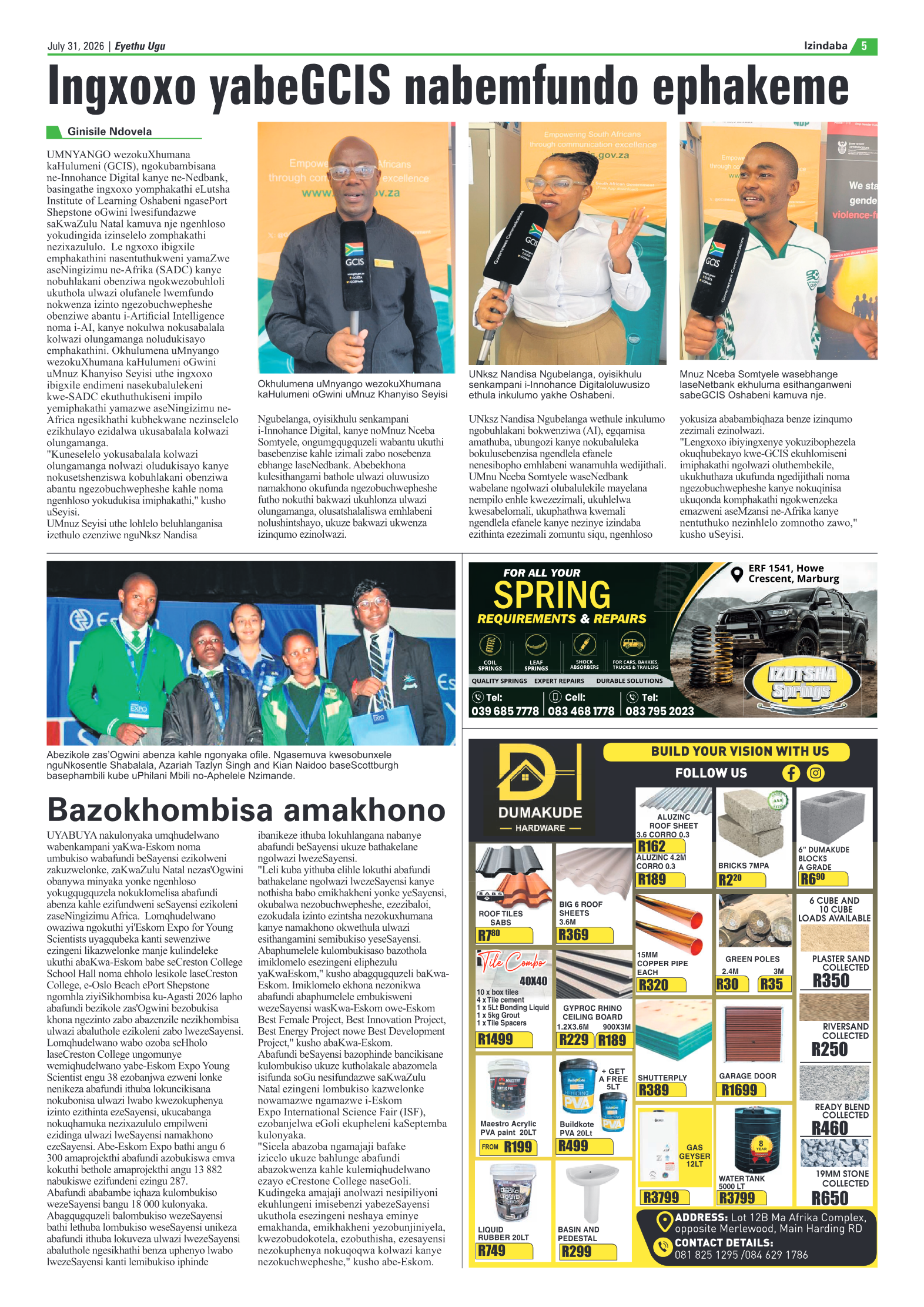 Eyethu 31 July page 5
