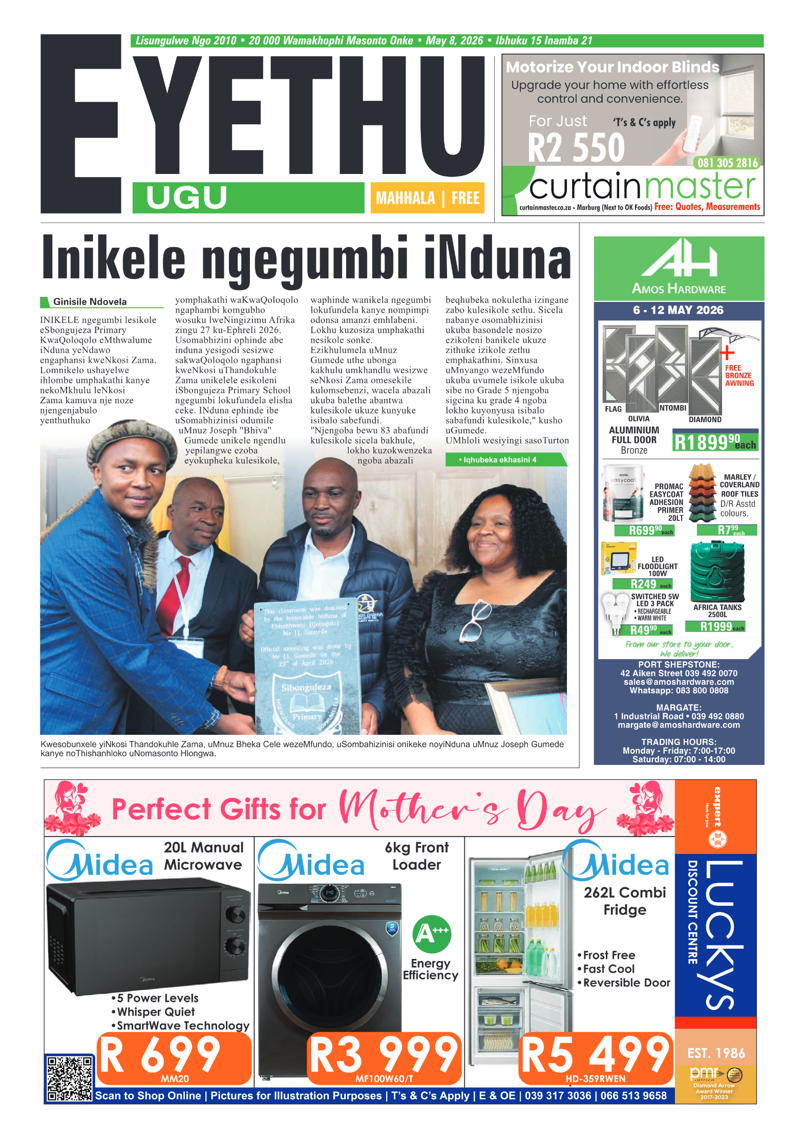 Eyethu 8 May page 1