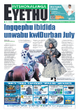 Eyethu Intshonalanga 10 July 2026