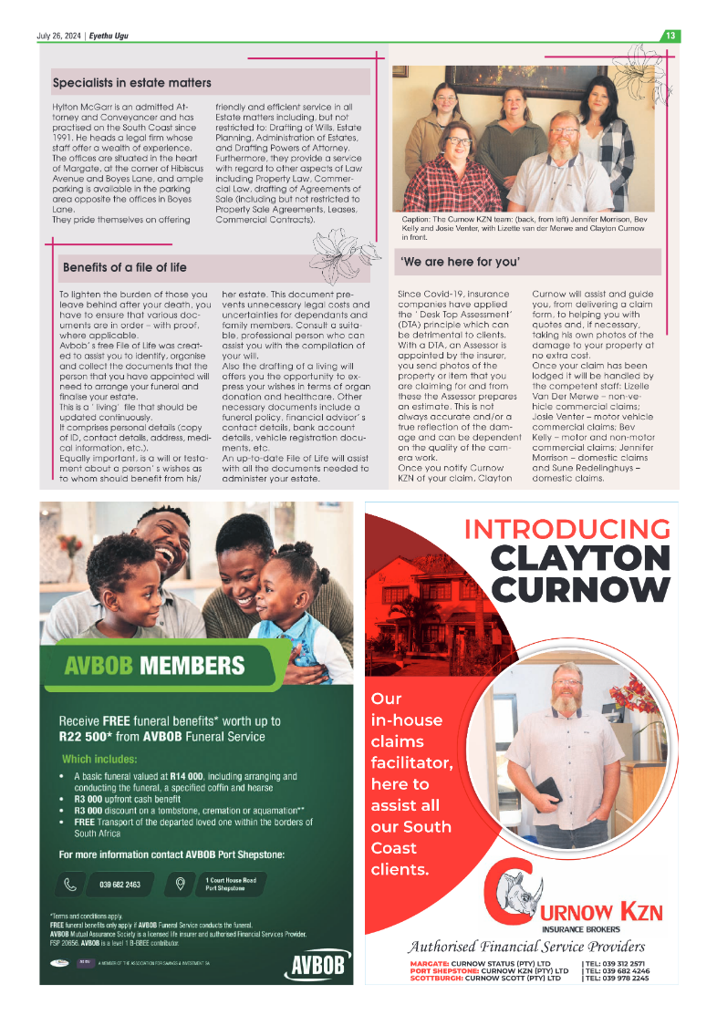 Eyethu Ugu 26 July page 13