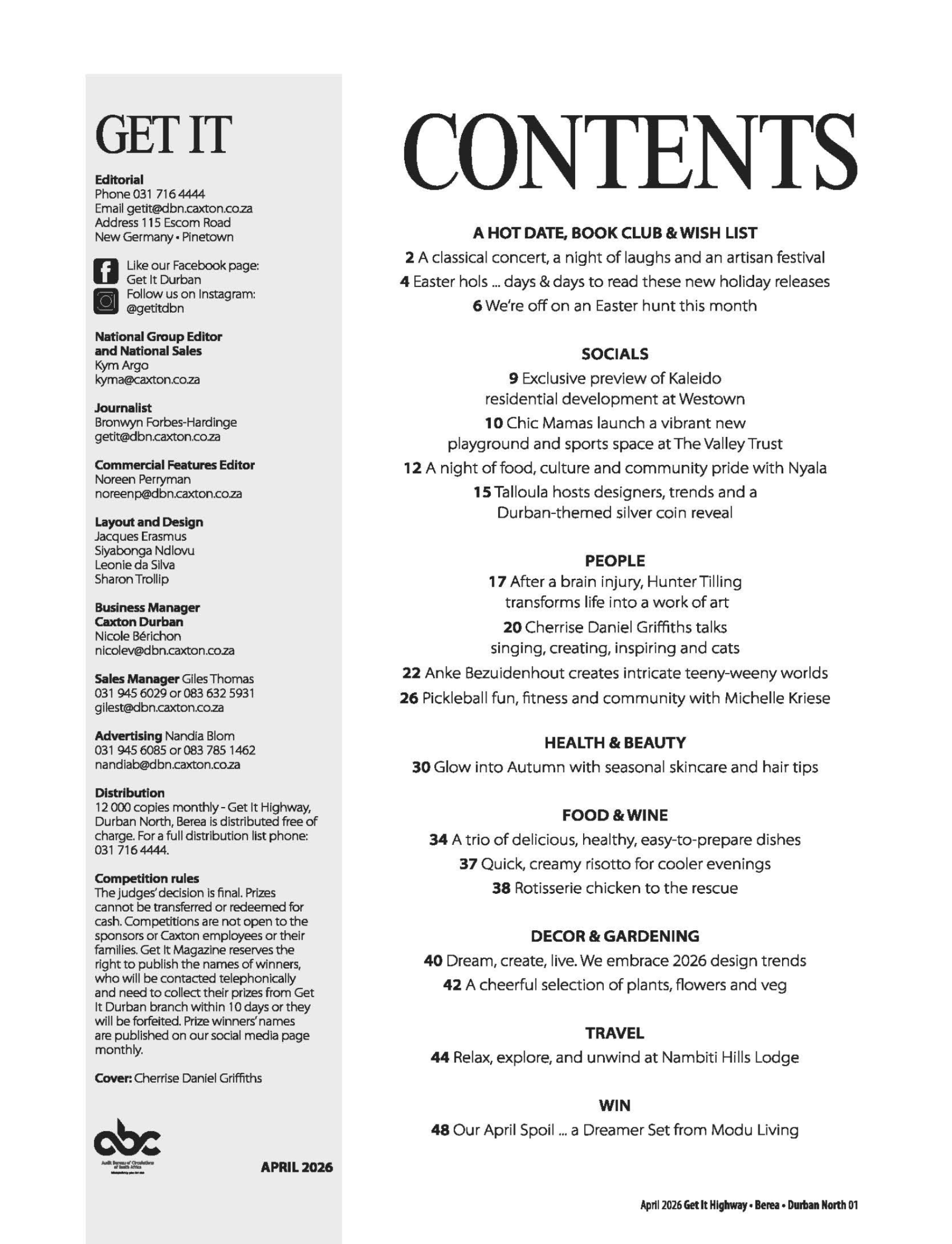 Get It Durban April 2026 page 3