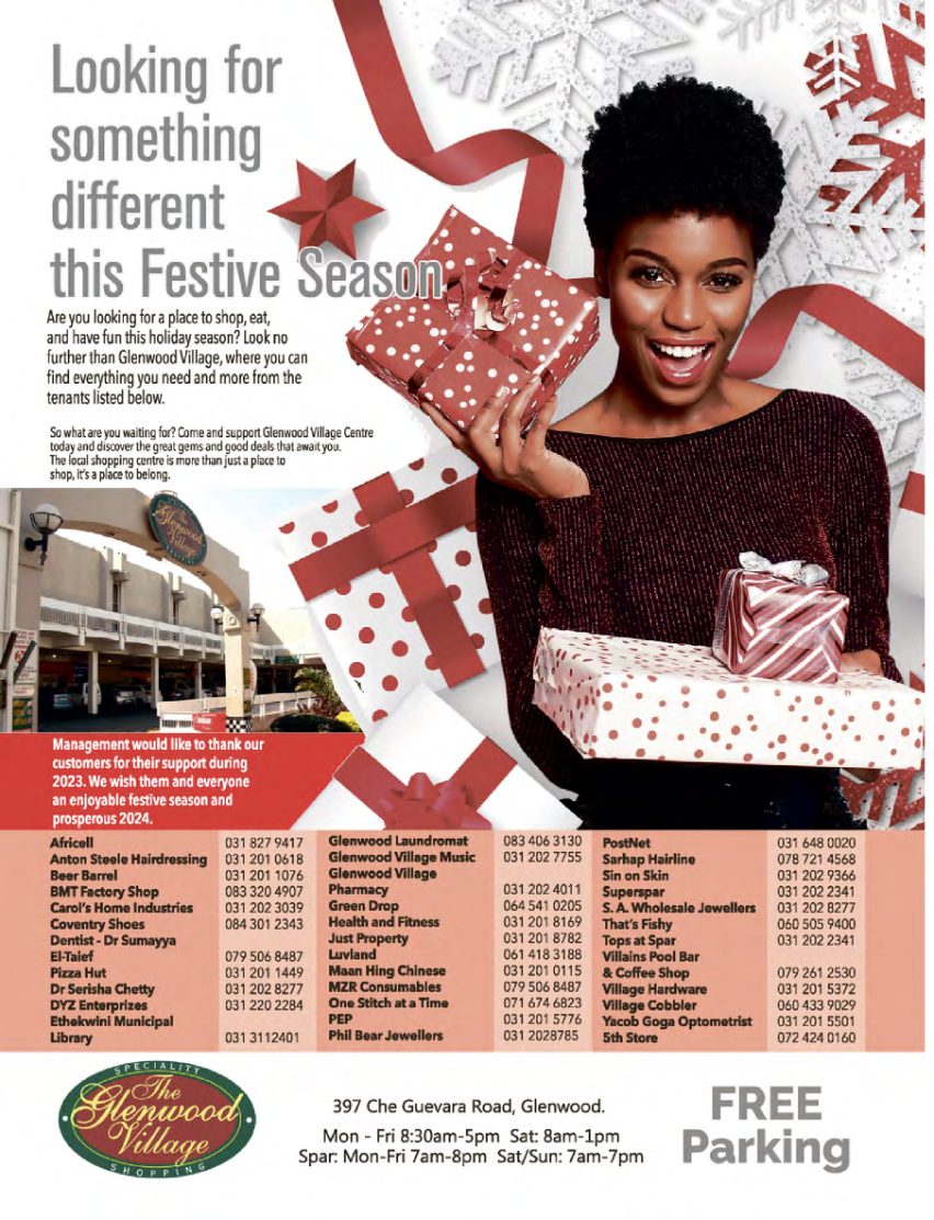 Get It Durban Dec 2023 Jan 2024 page 42