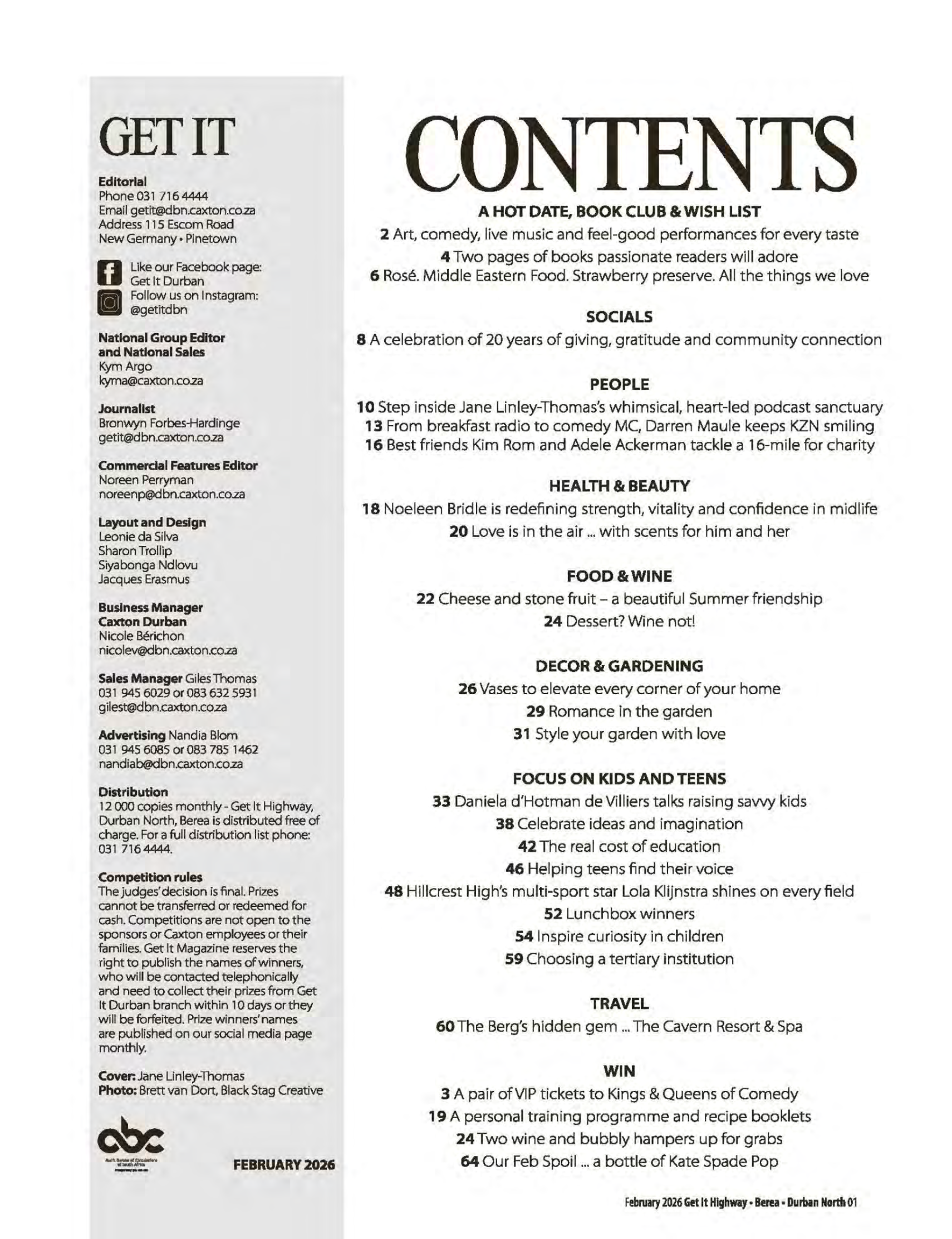 Get It Durban February 2026 page 3