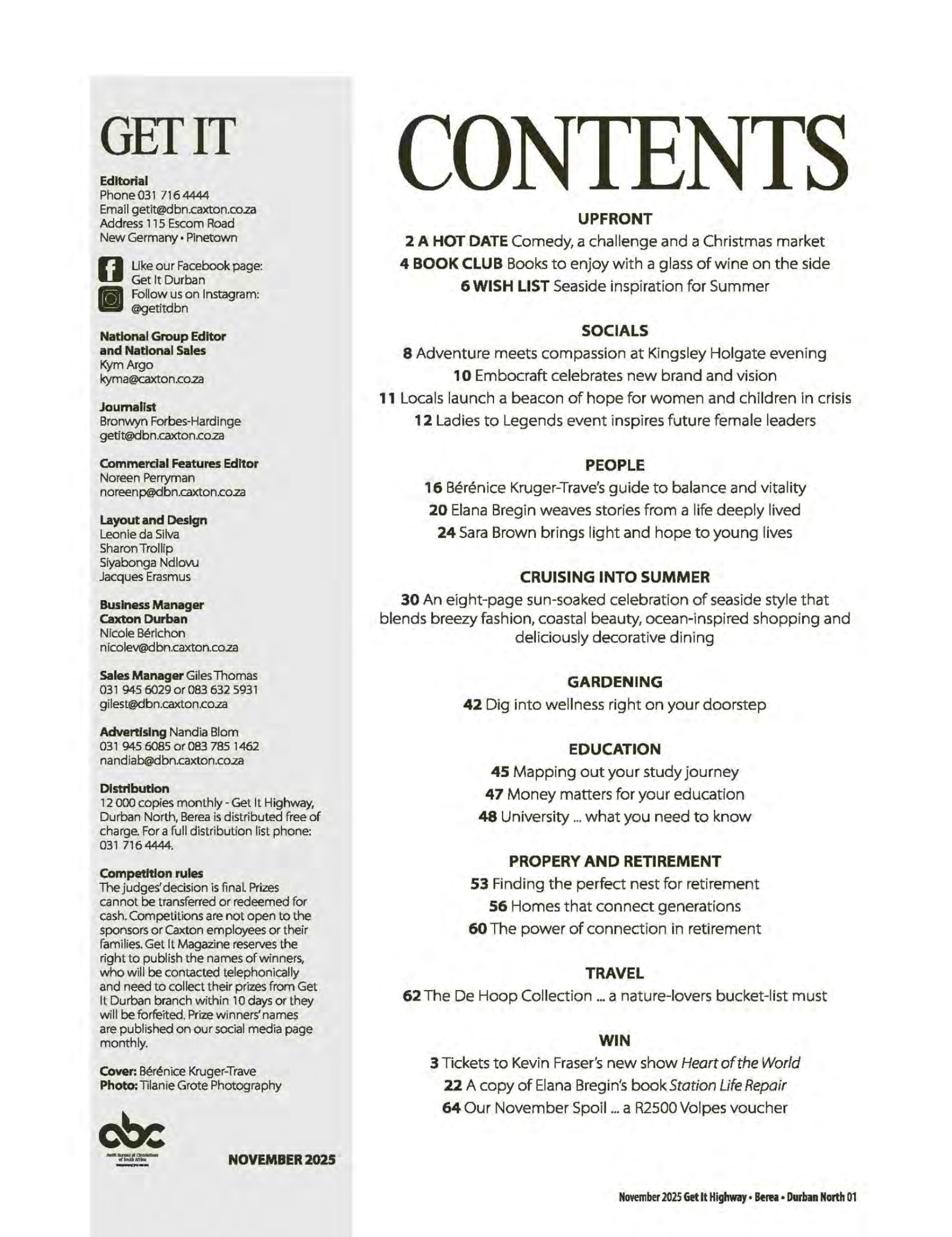 Get It Durban November 2025 page 3