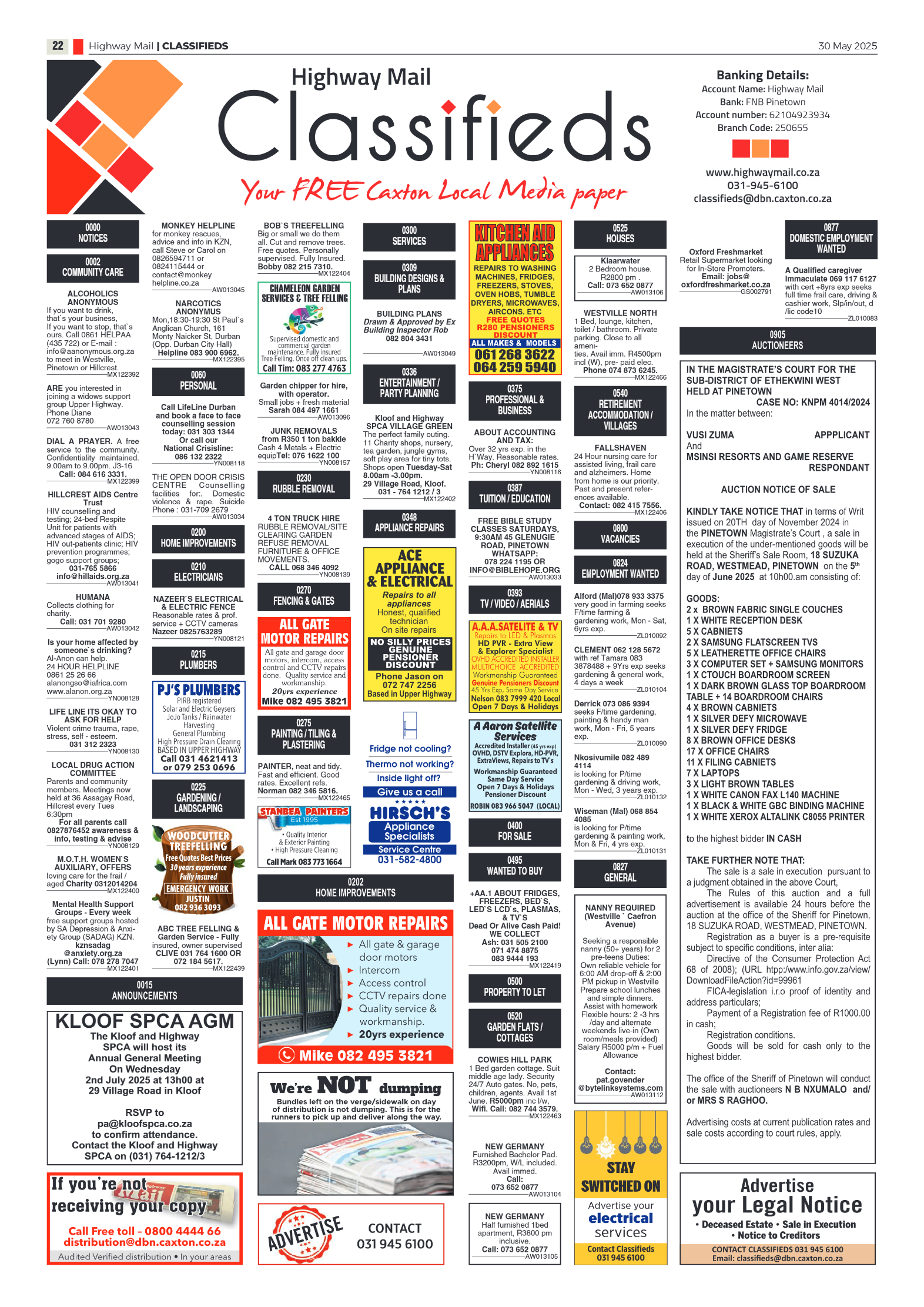 Highway Mail 30 May 2025 page 22