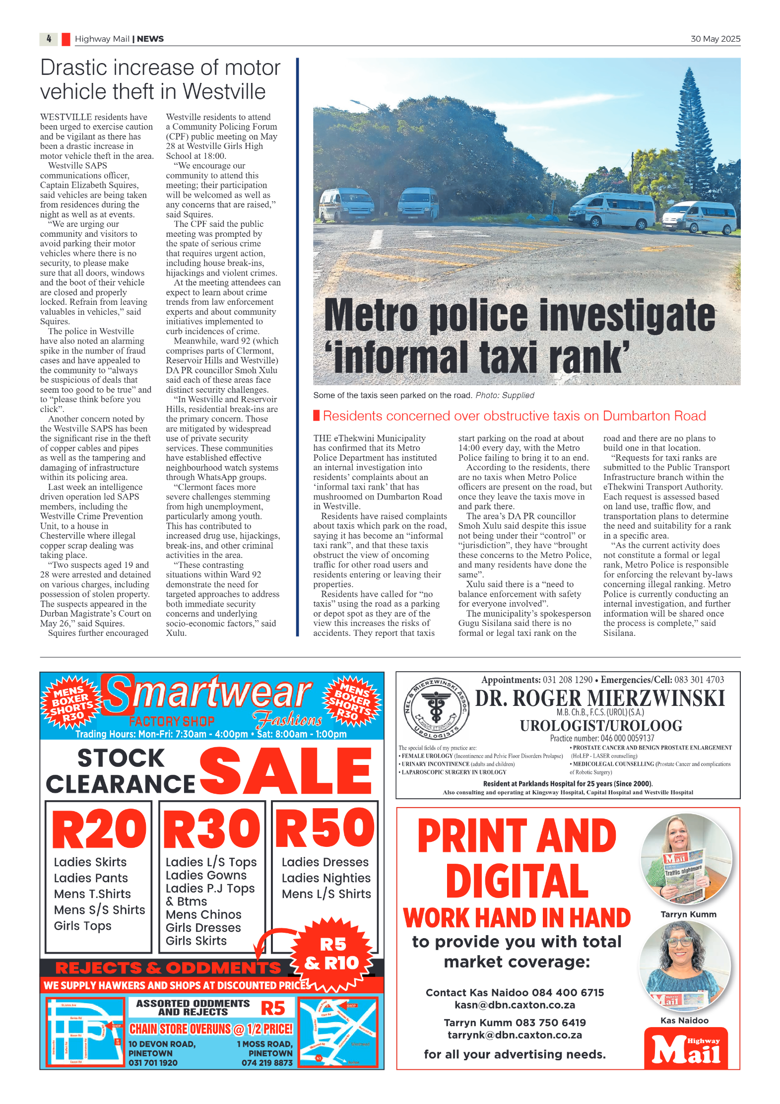 Highway Mail 30 May 2025 page 4