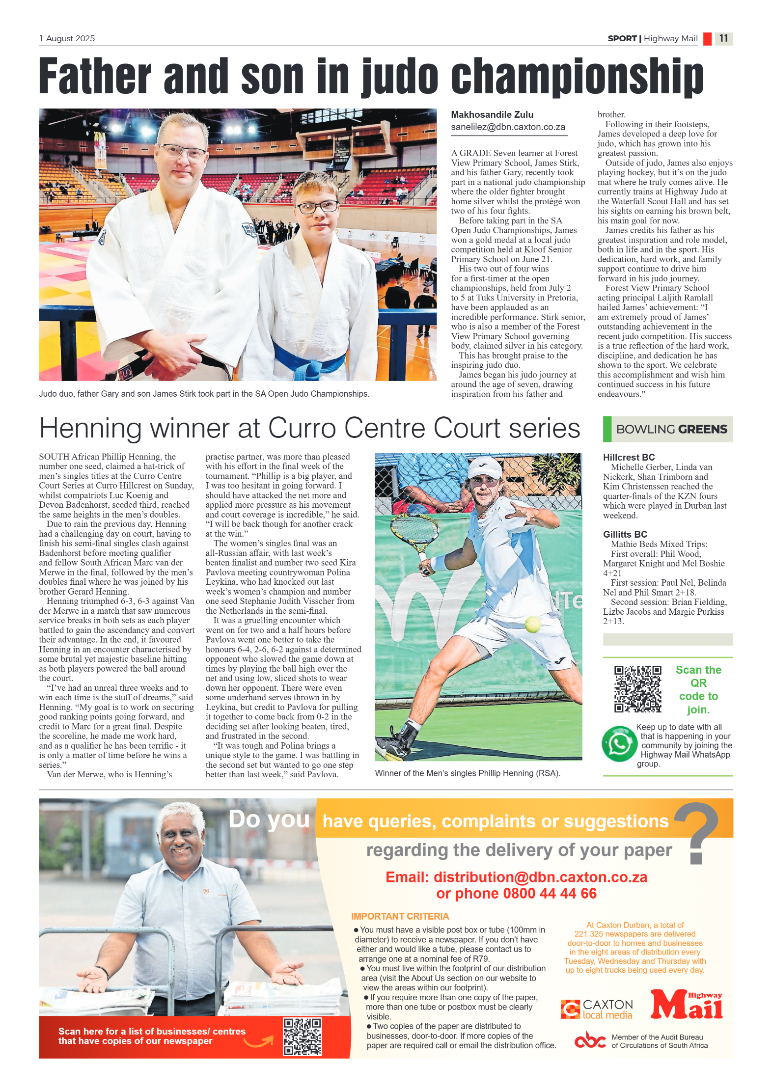 Highway Mail 01 August 2025 page 11