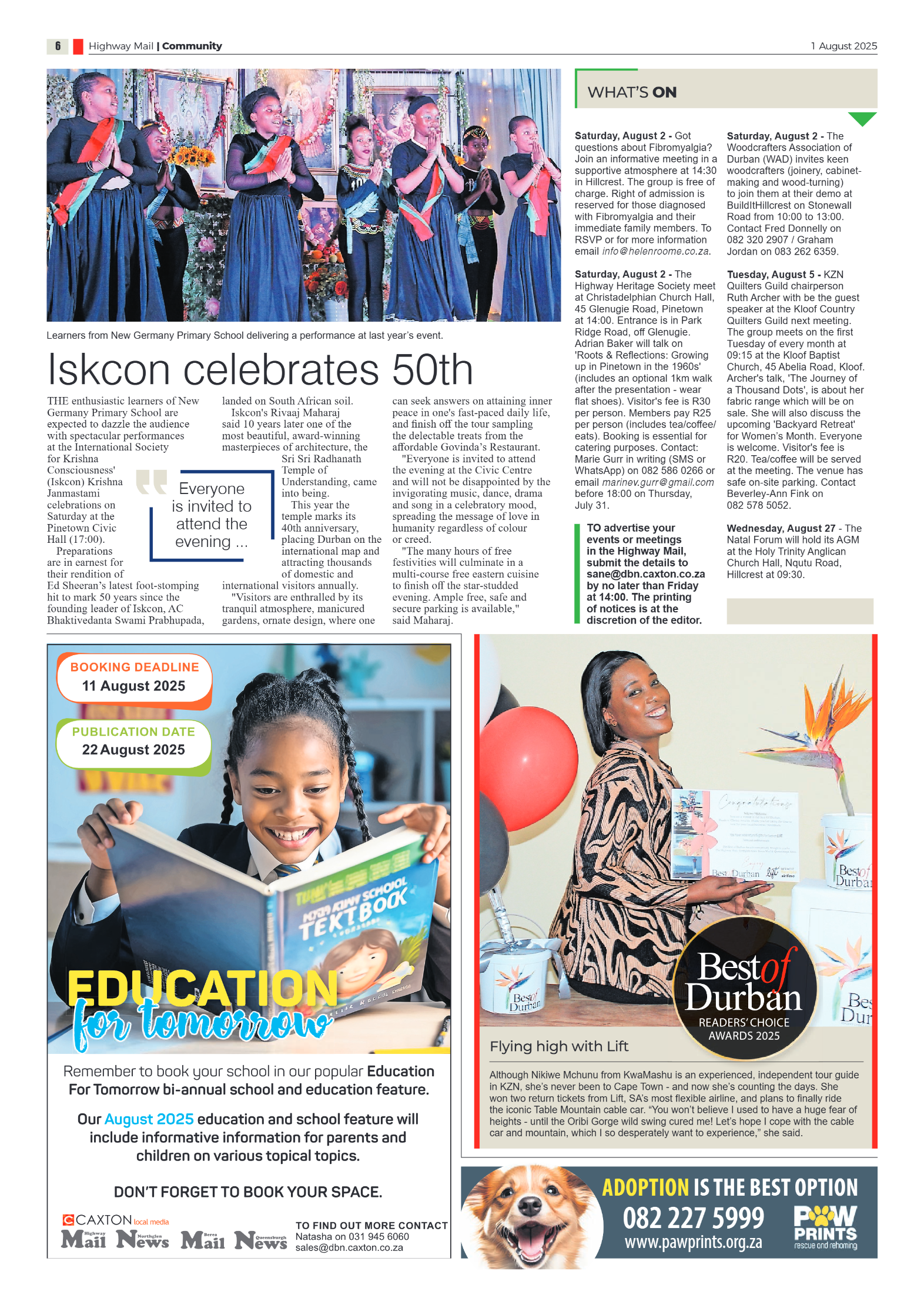 Highway Mail 01 August 2025 page 6