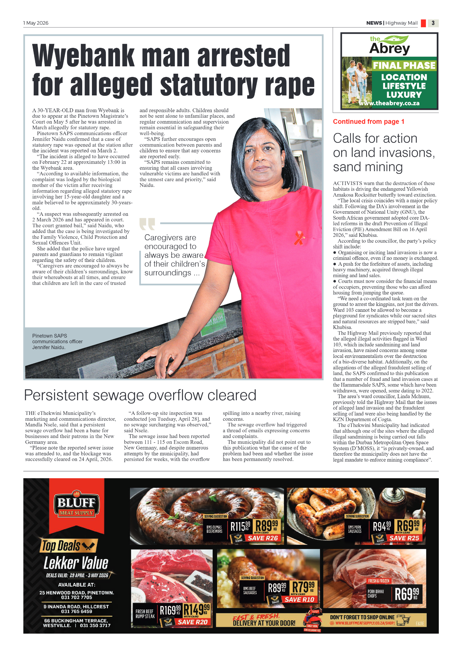 Highway Mail 01 May 2026 page 3
