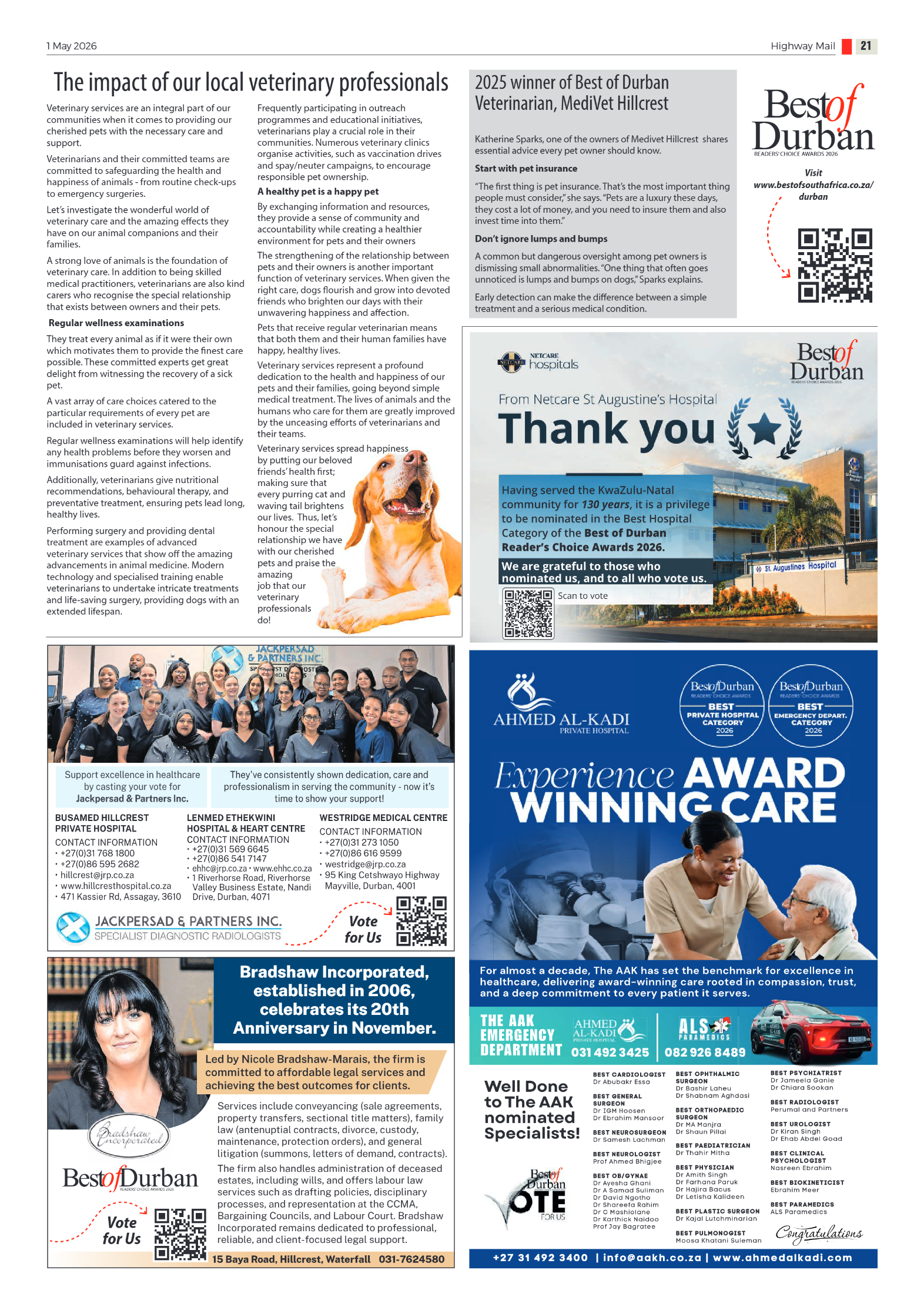 Highway Mail 01 May 2026 page 20