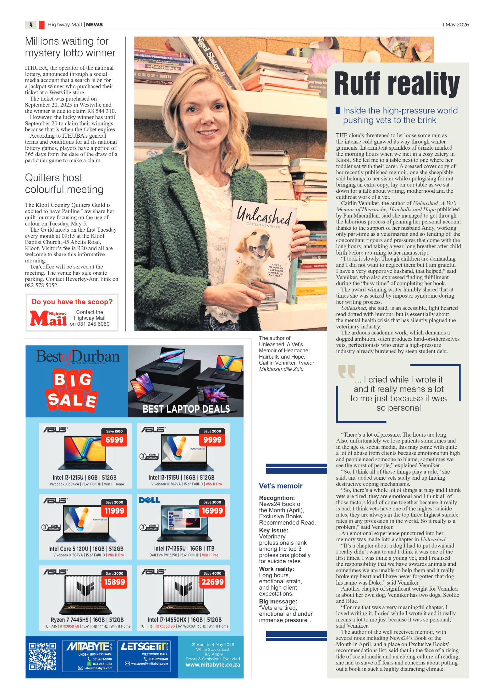 Highway Mail 01 May 2026 page 4