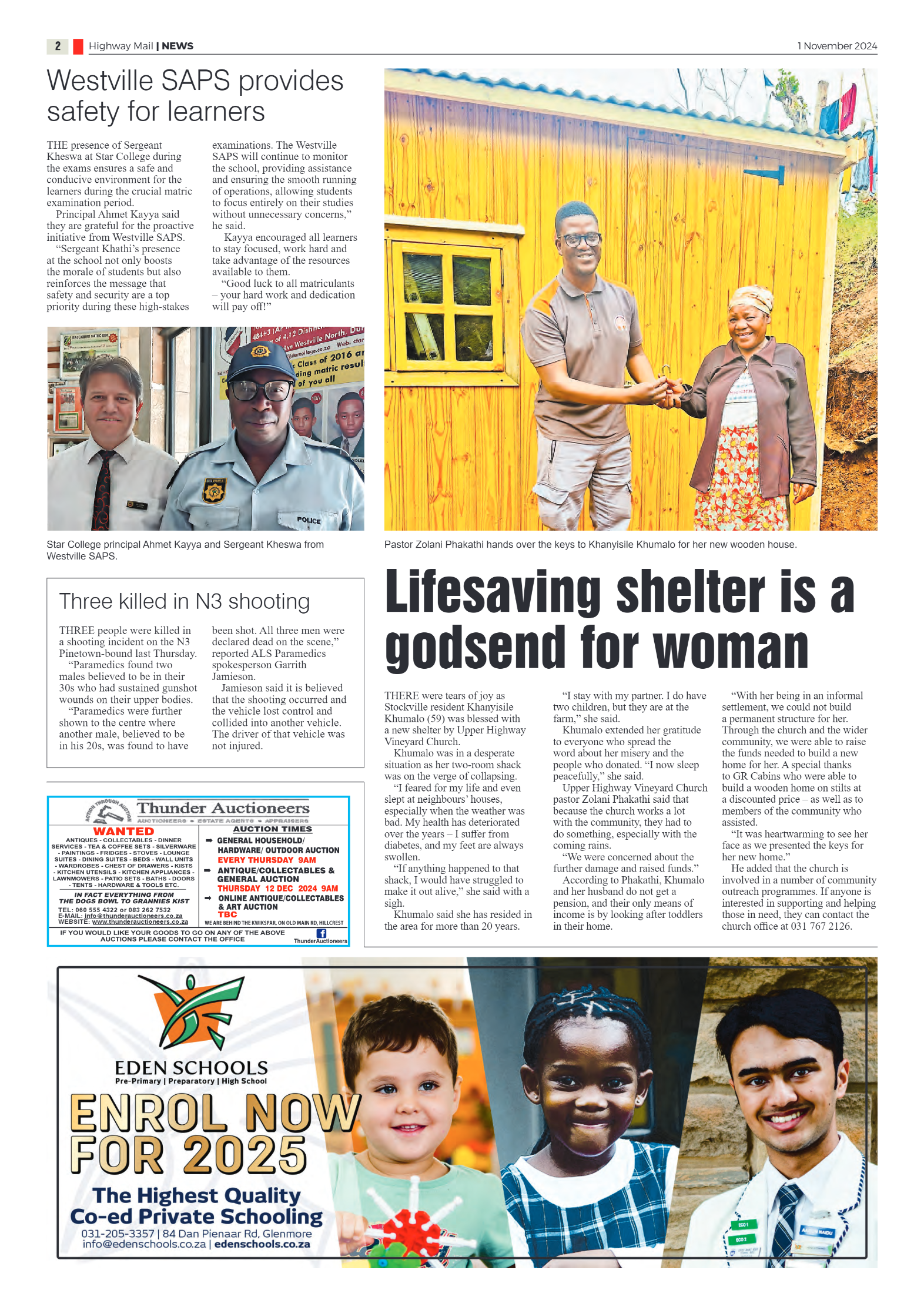 Highway Mail 01 November 2024 page 2