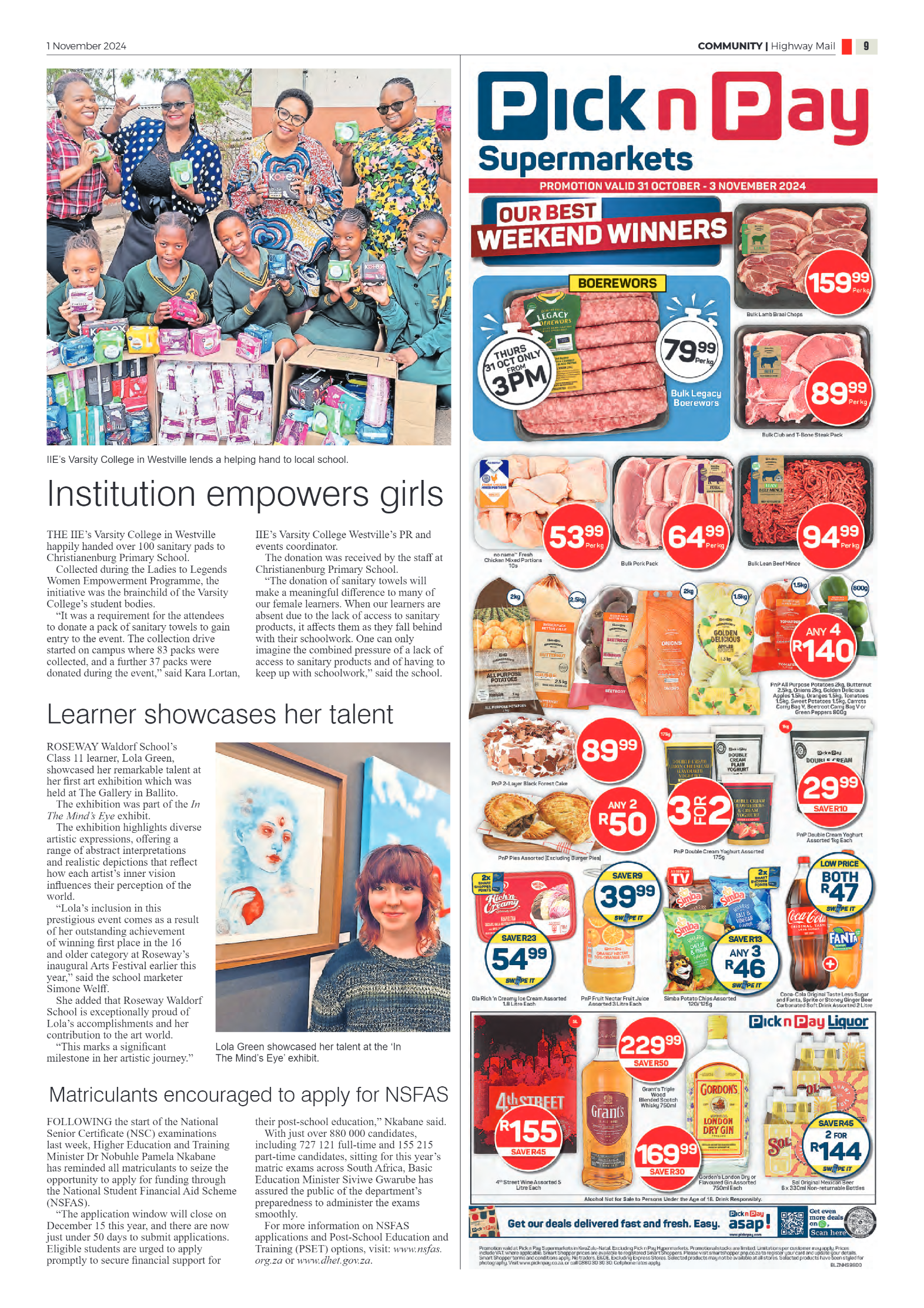 Highway Mail 01 November 2024 page 9