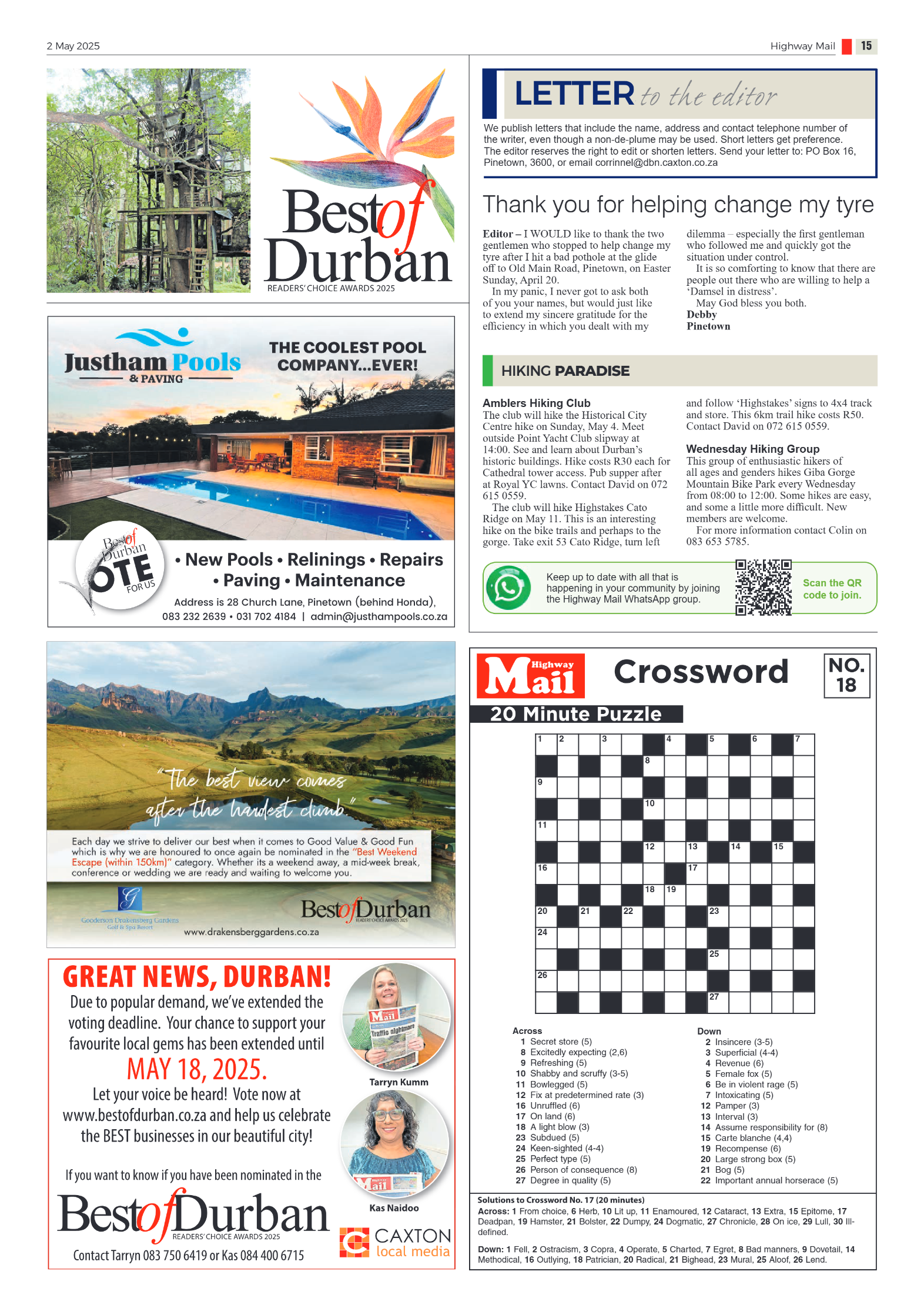 Highway Mail 02 May 2025 page 15