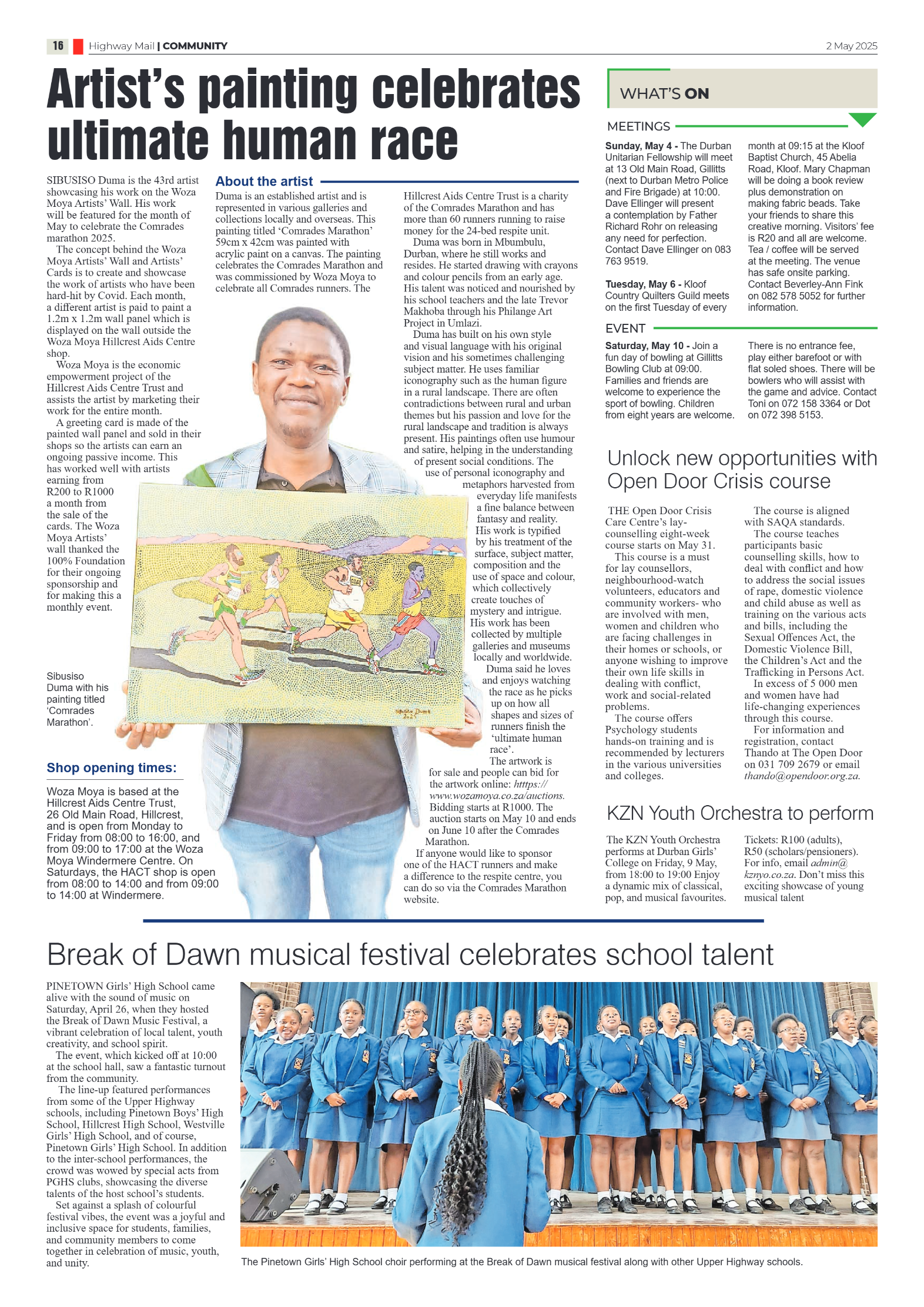 Highway Mail 02 May 2025 page 16
