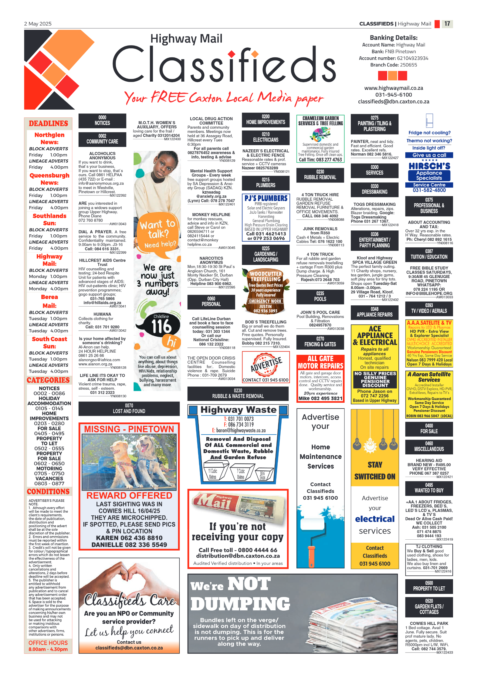 Highway Mail 02 May 2025 page 17