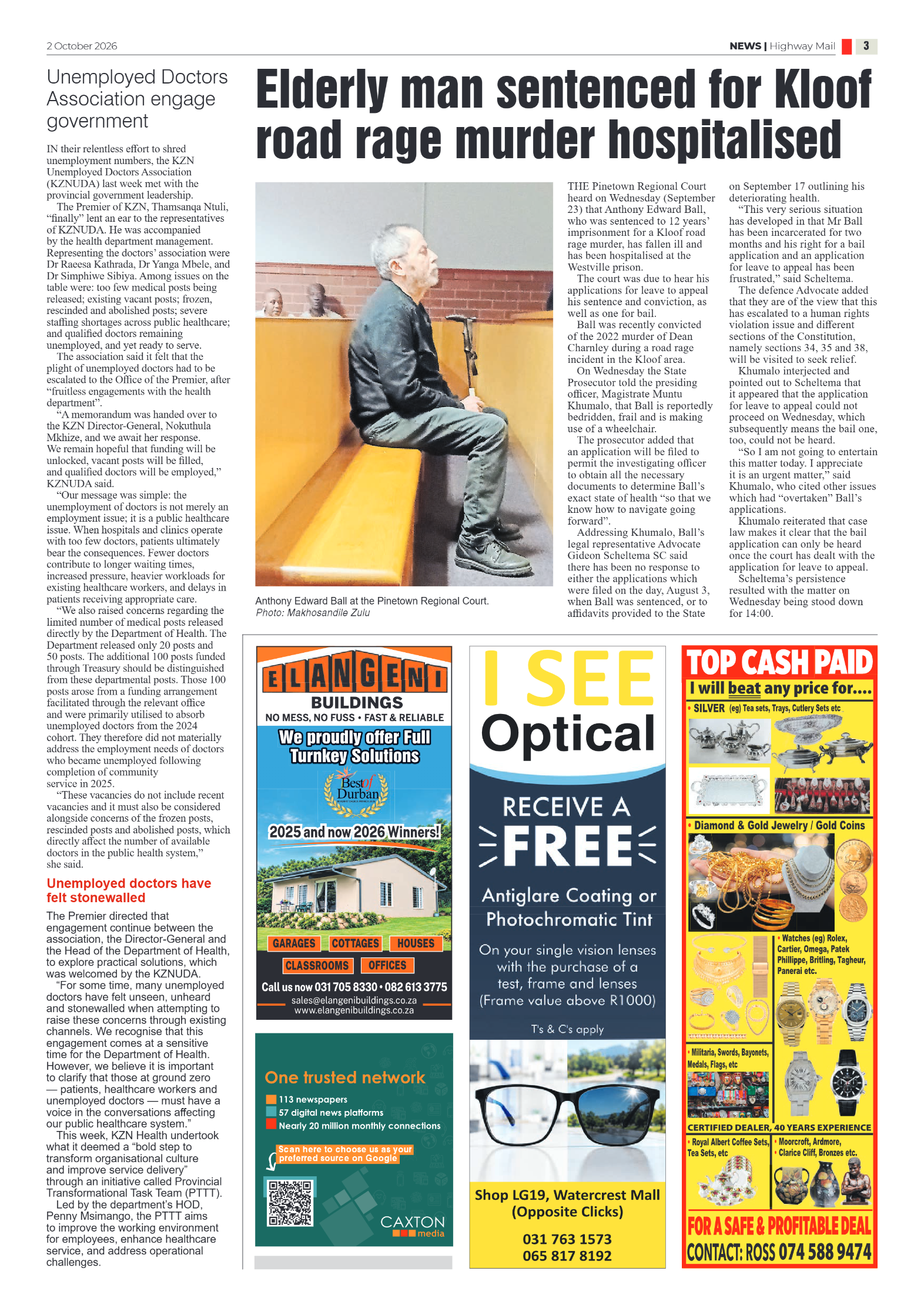 Highway Mail 02 October 2026 page 3