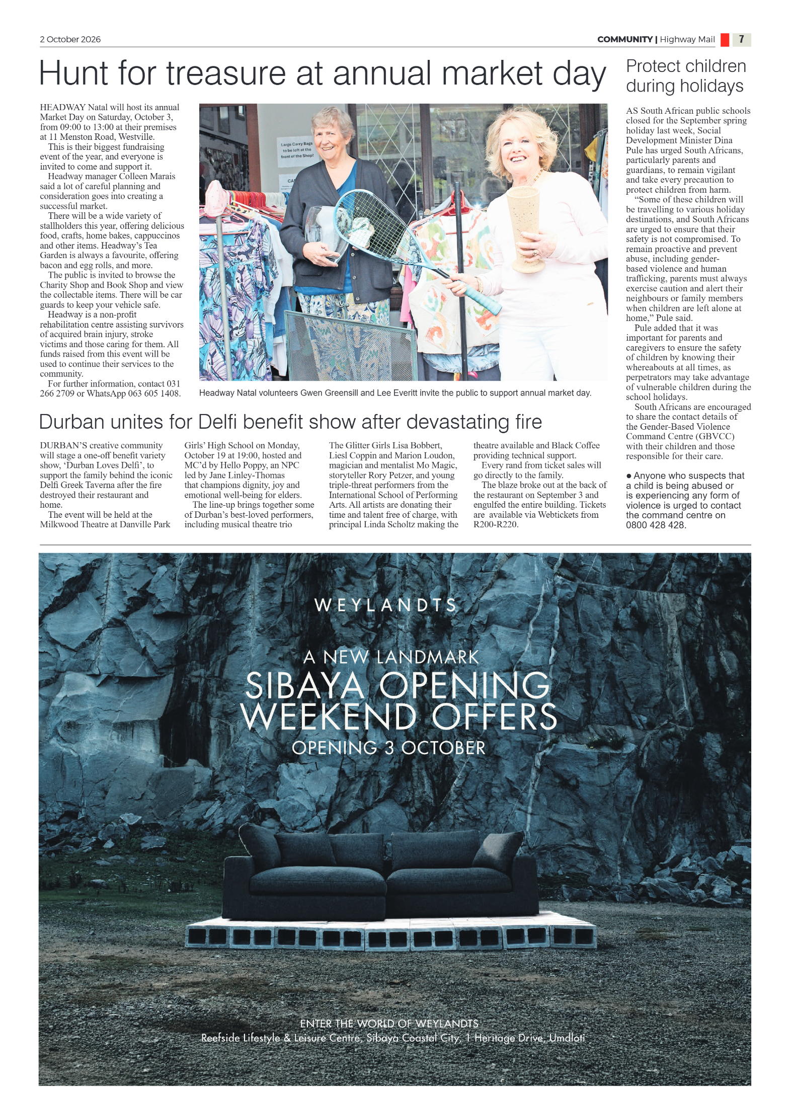 Highway Mail 02 October 2026 page 7