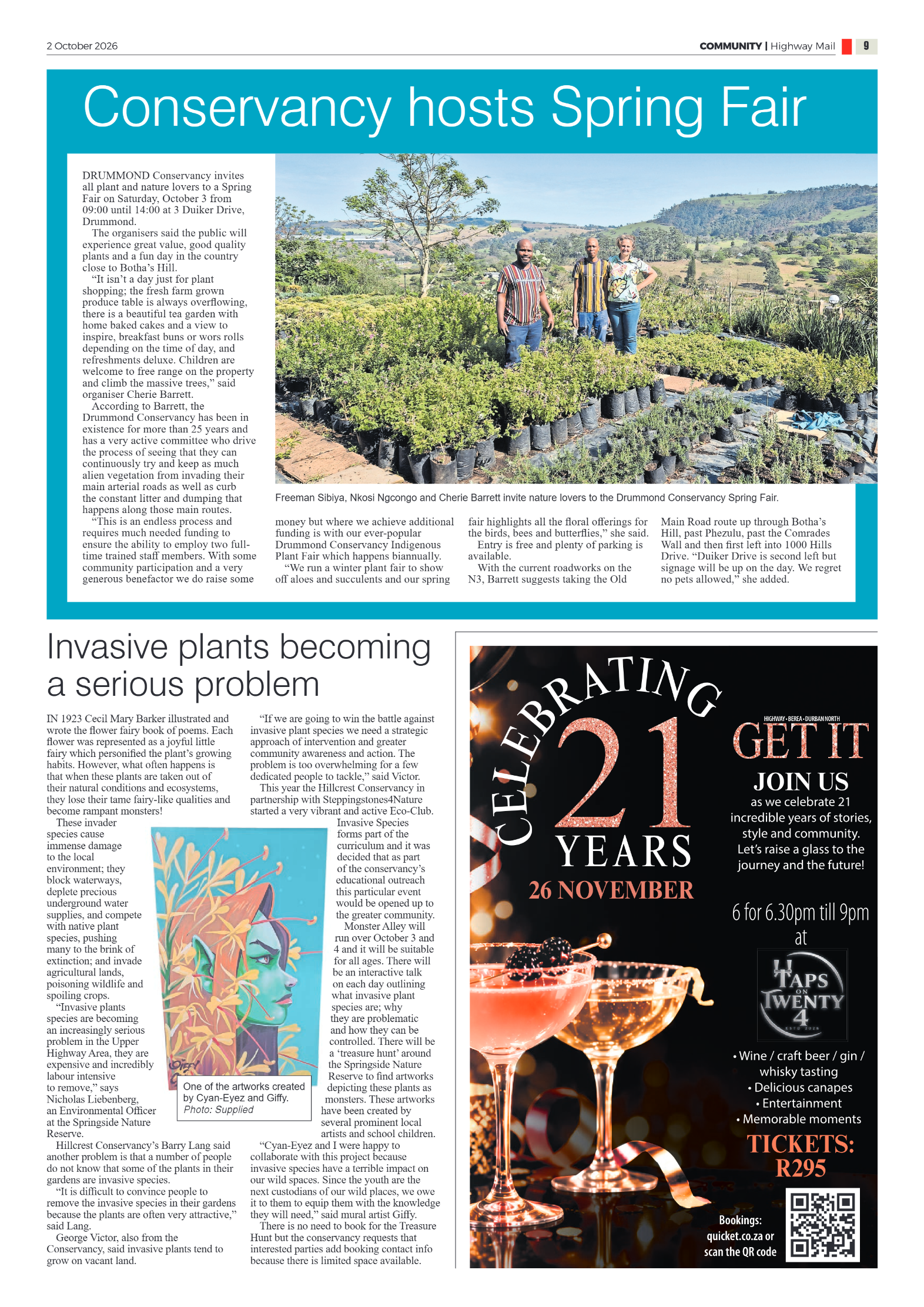 Highway Mail 02 October 2026 page 9