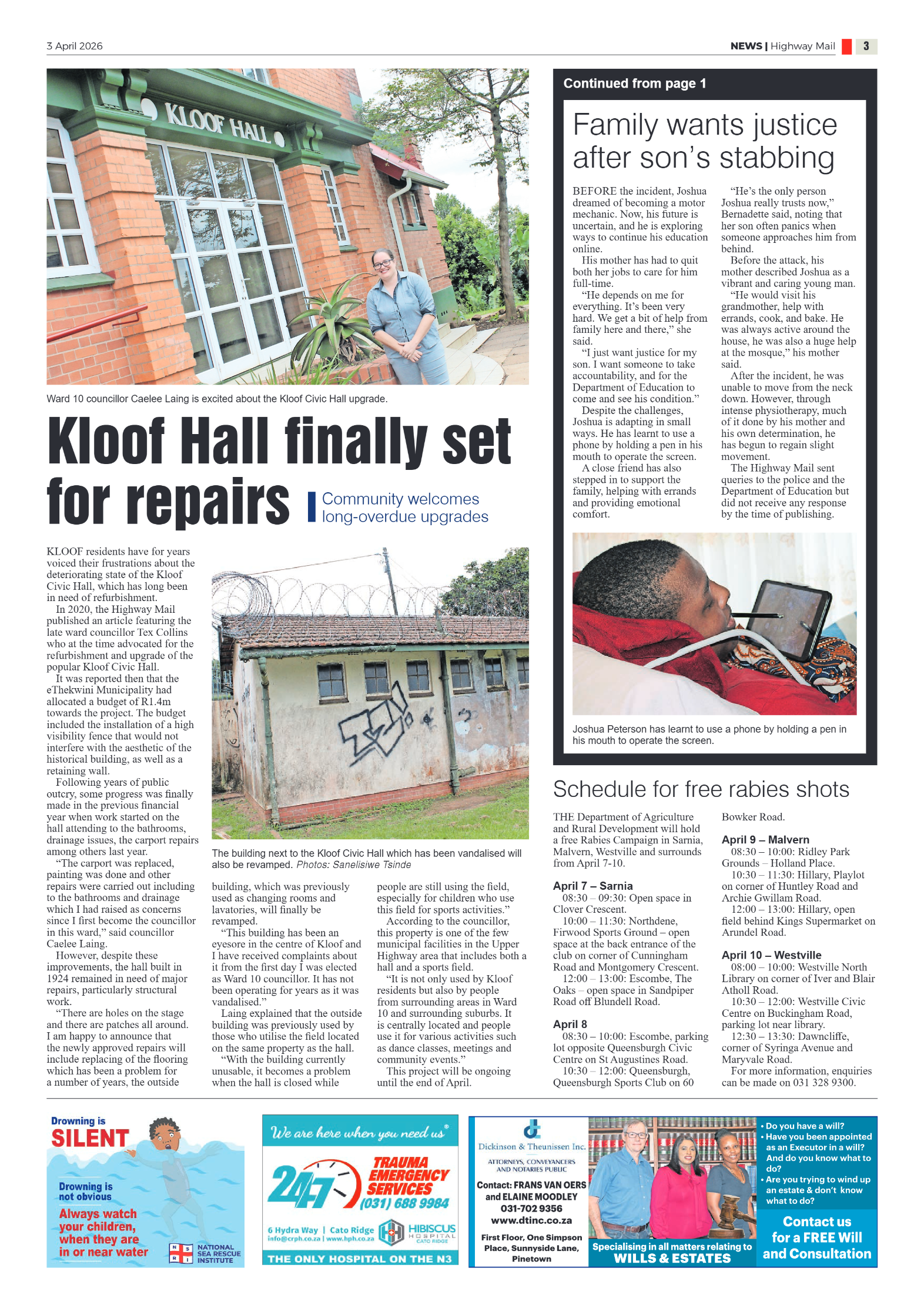 Highway Mail 03 April 2026 page 3