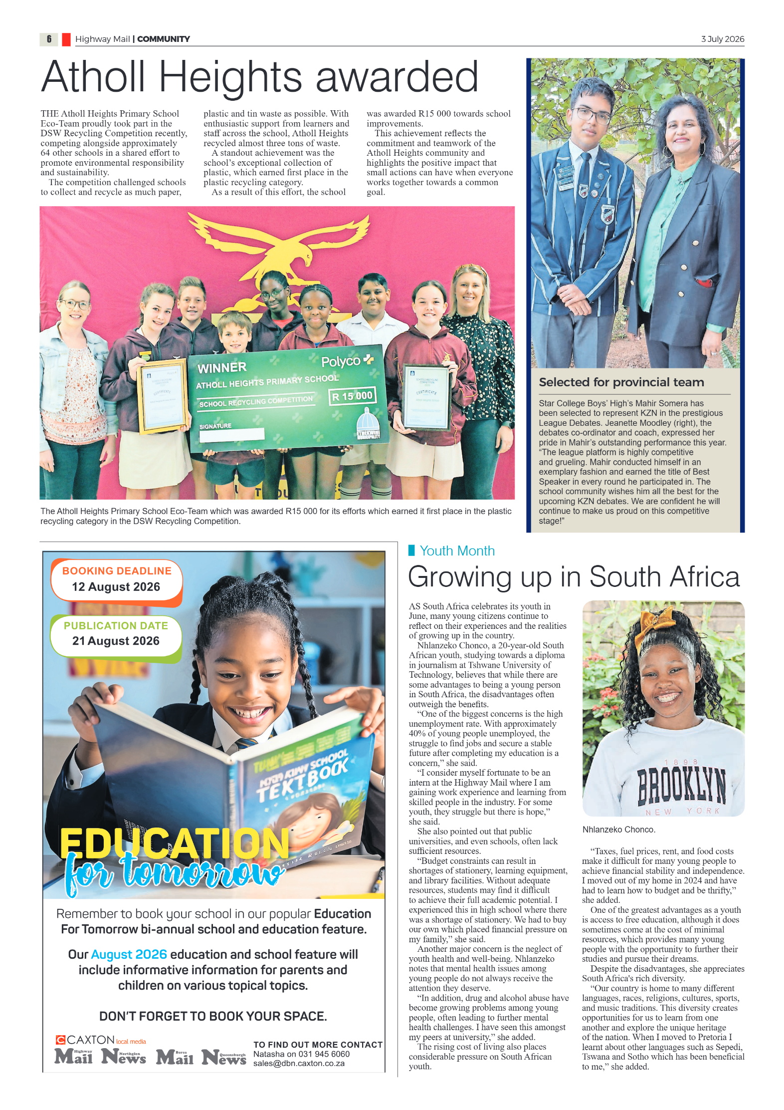 Highway Mail 03 July 2026 page 6