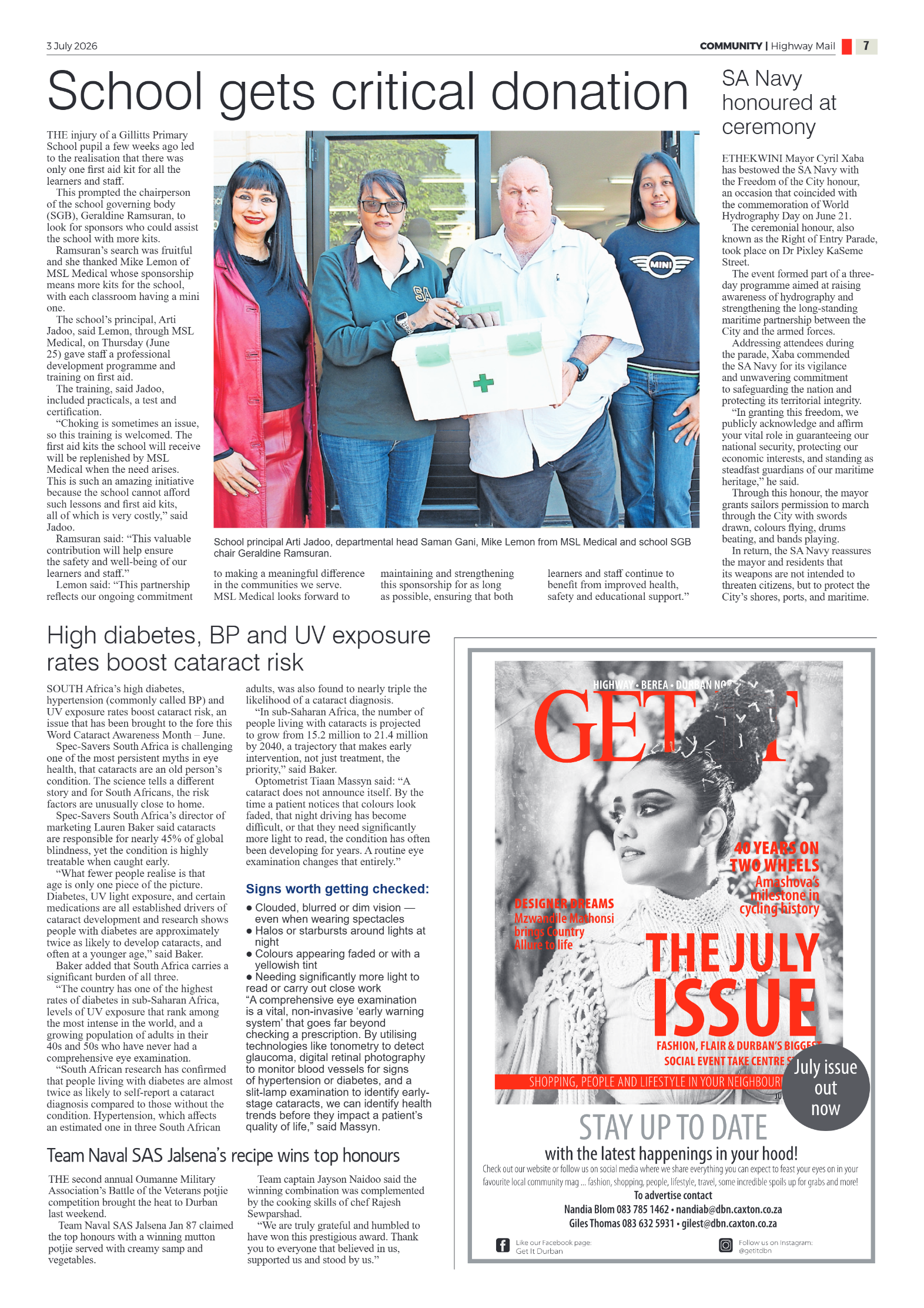 Highway Mail 03 July 2026 page 7