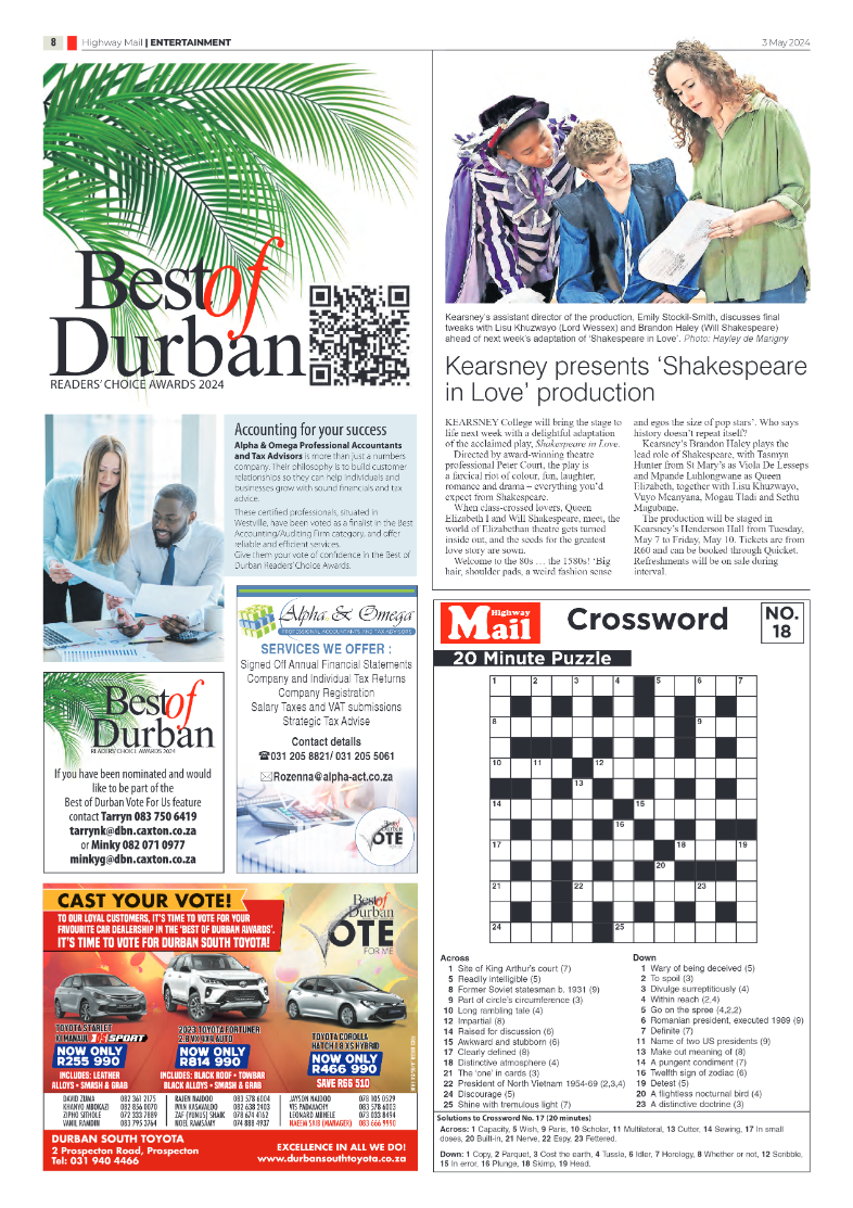 Highway Mail 03 May 2024 page 8