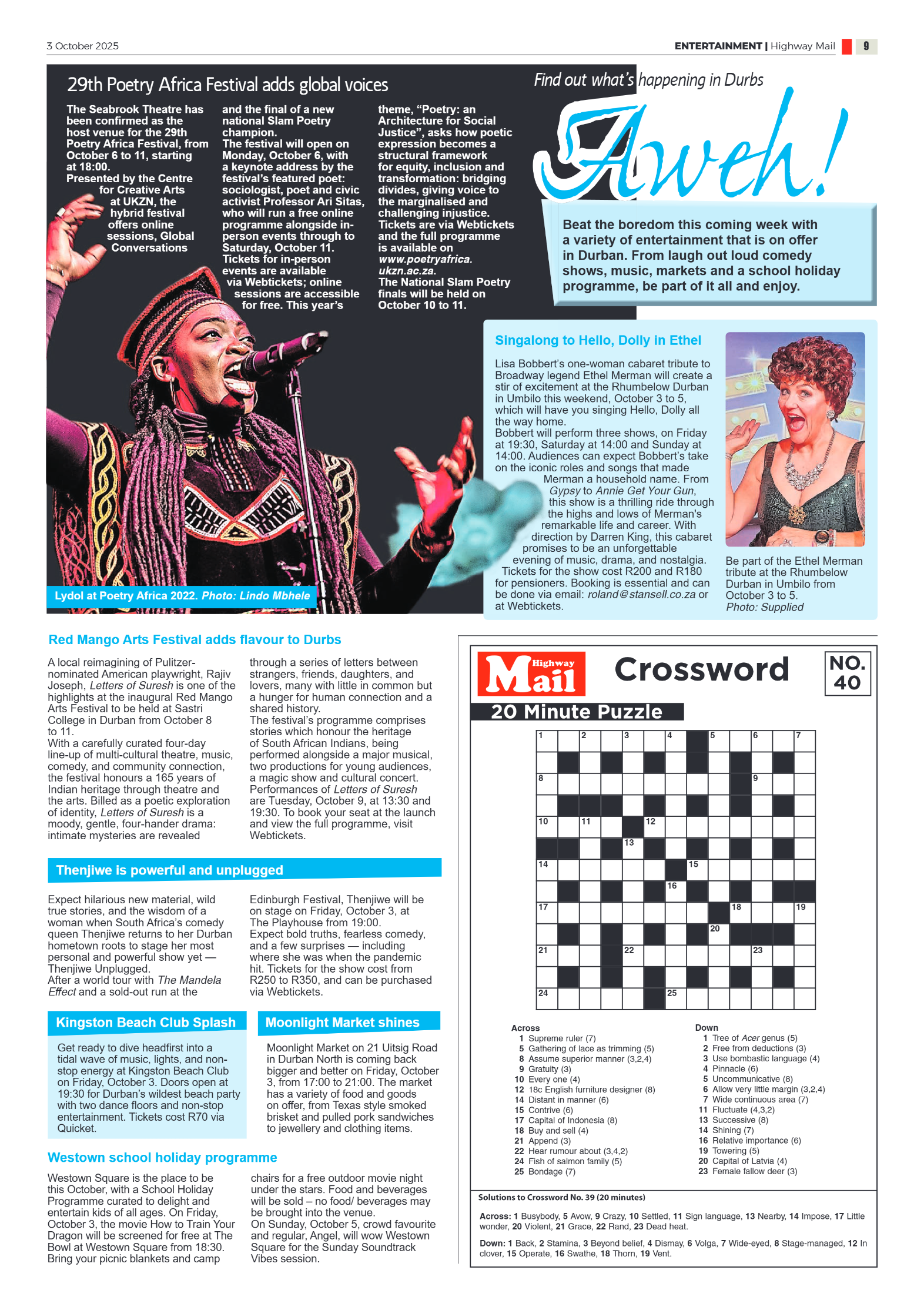 Highway Mail 03 October 2025 page 9