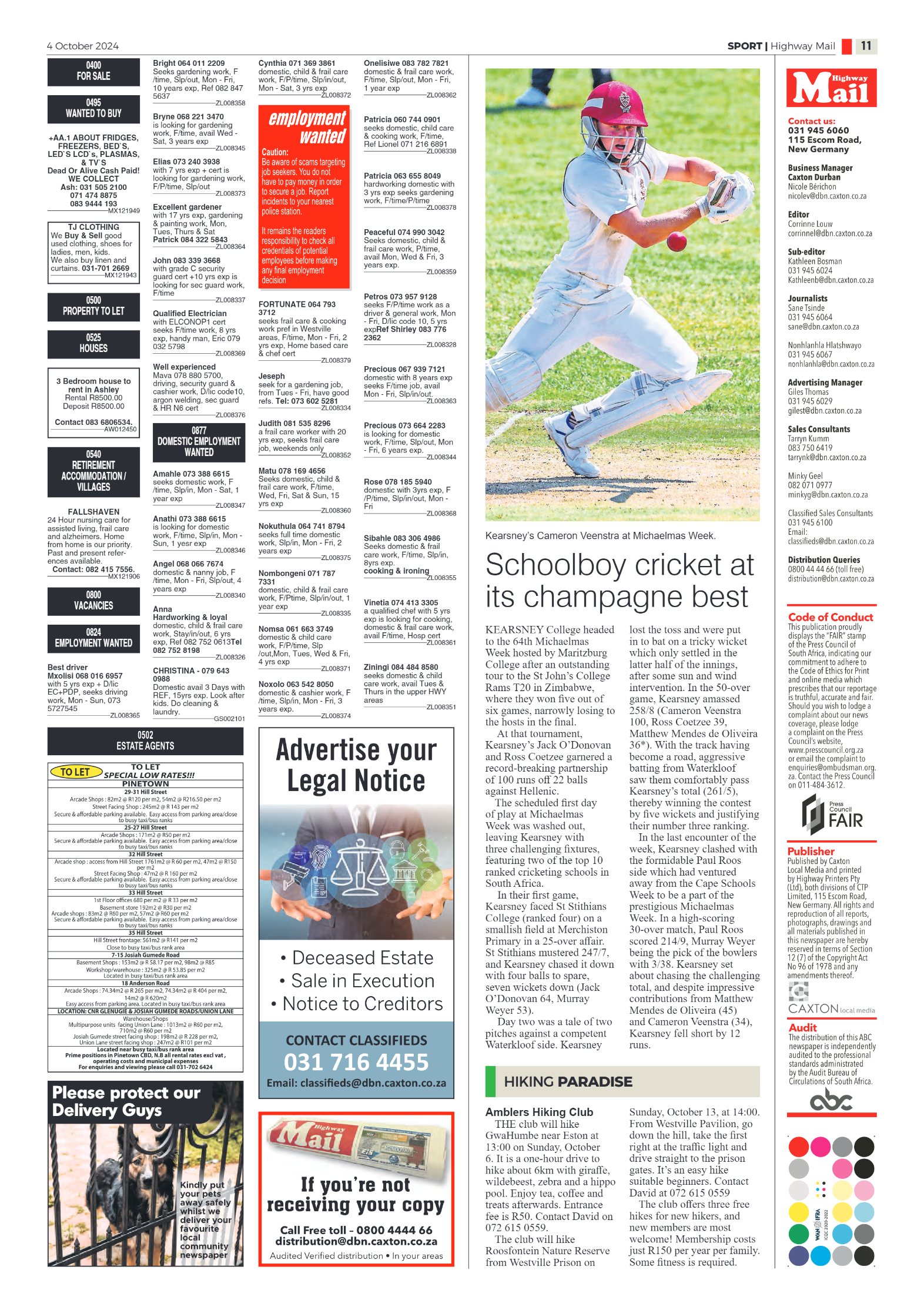 Highway Mail 04 October 2024 page 11