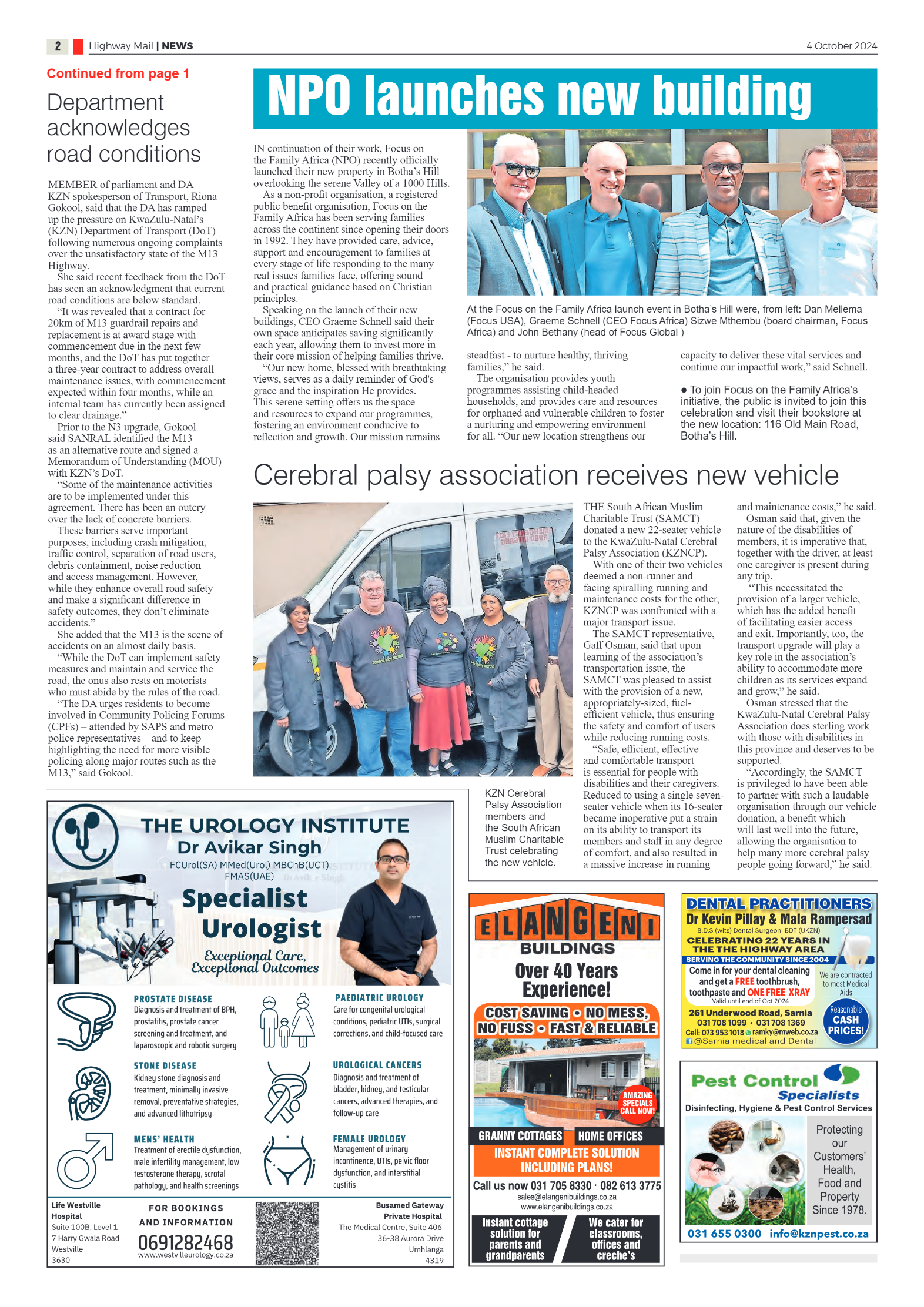 Highway Mail 04 October 2024 page 2