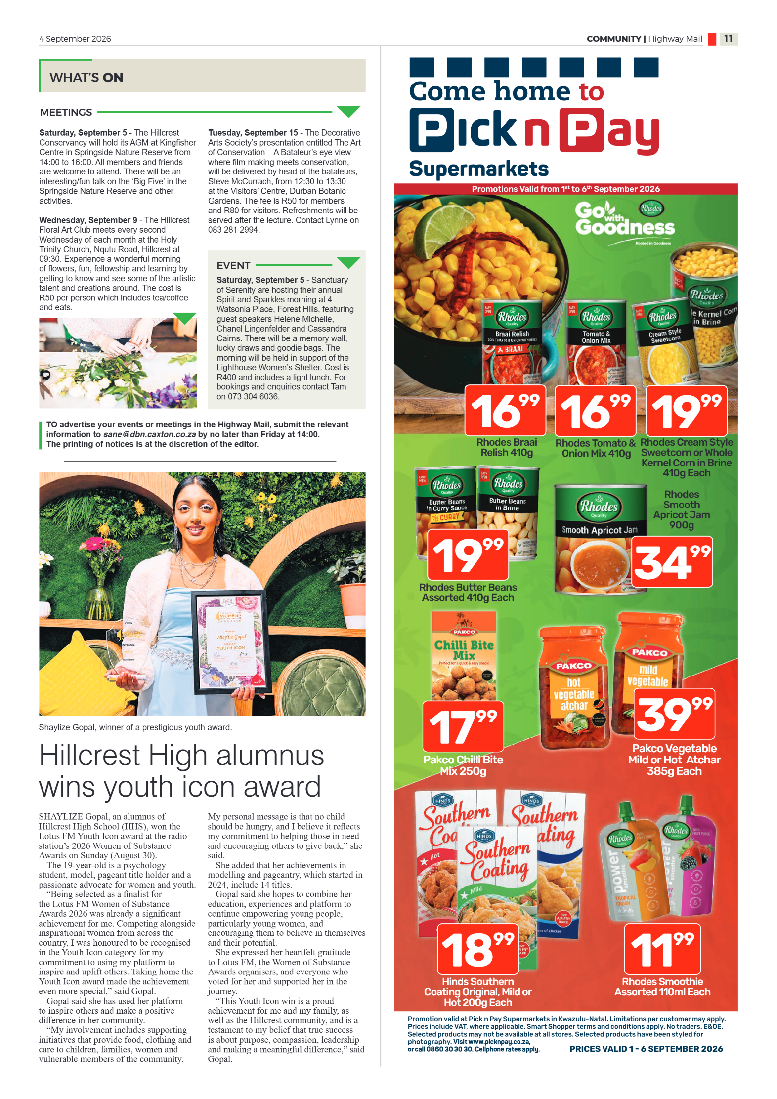 Highway Mail 04 September 2026 page 10
