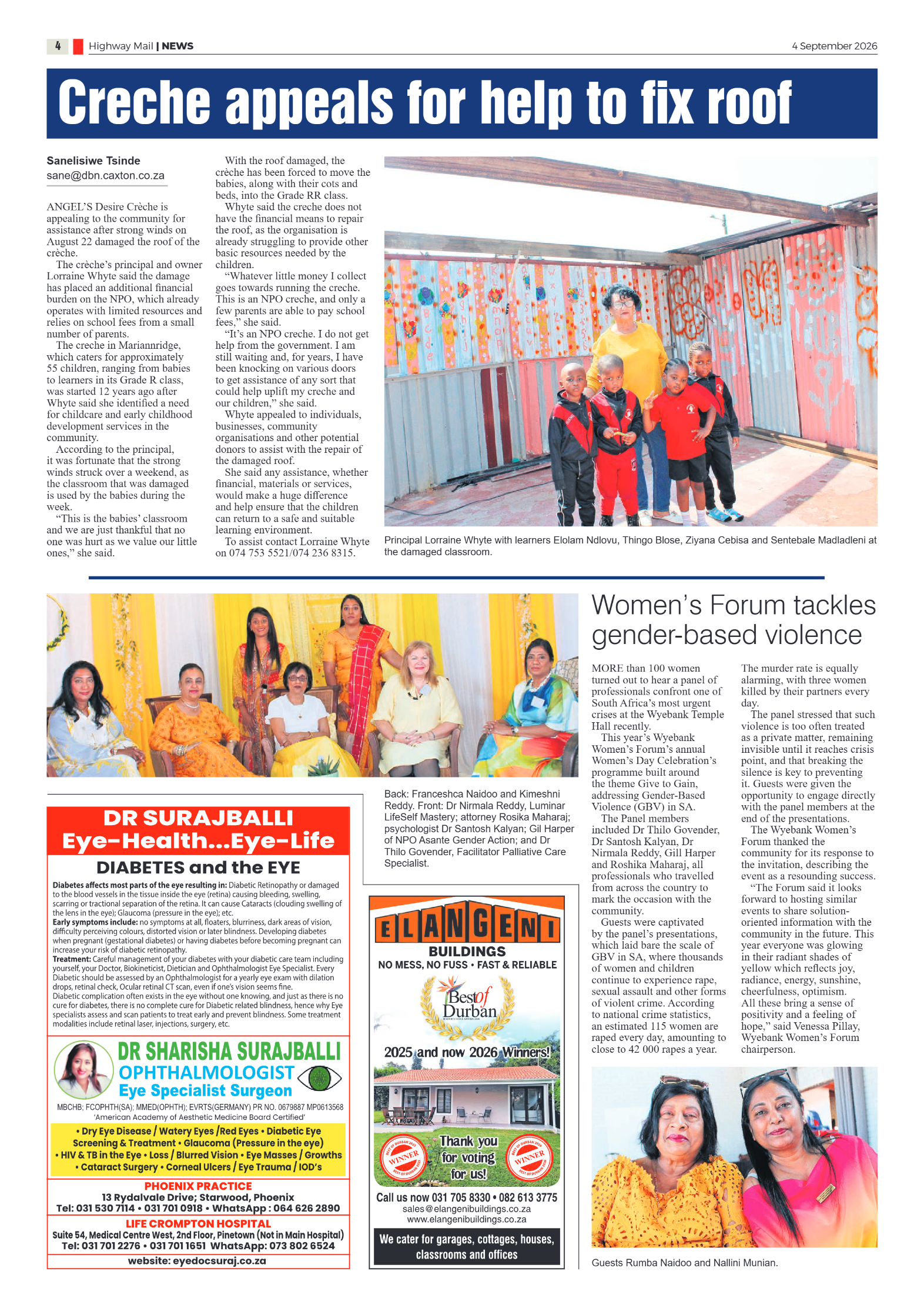 Highway Mail 04 September 2026 page 4