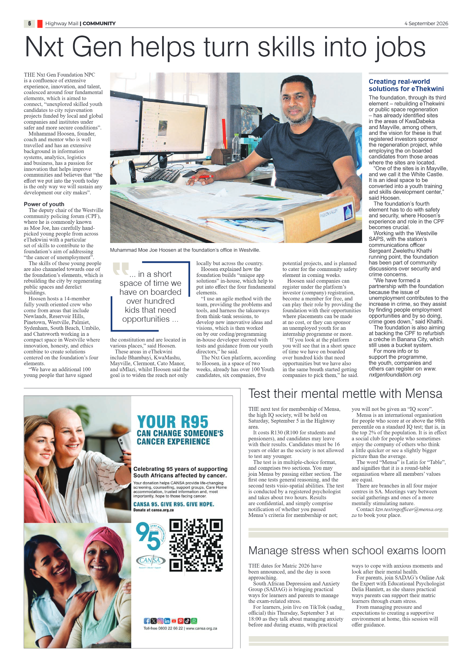 Highway Mail 04 September 2026 page 6