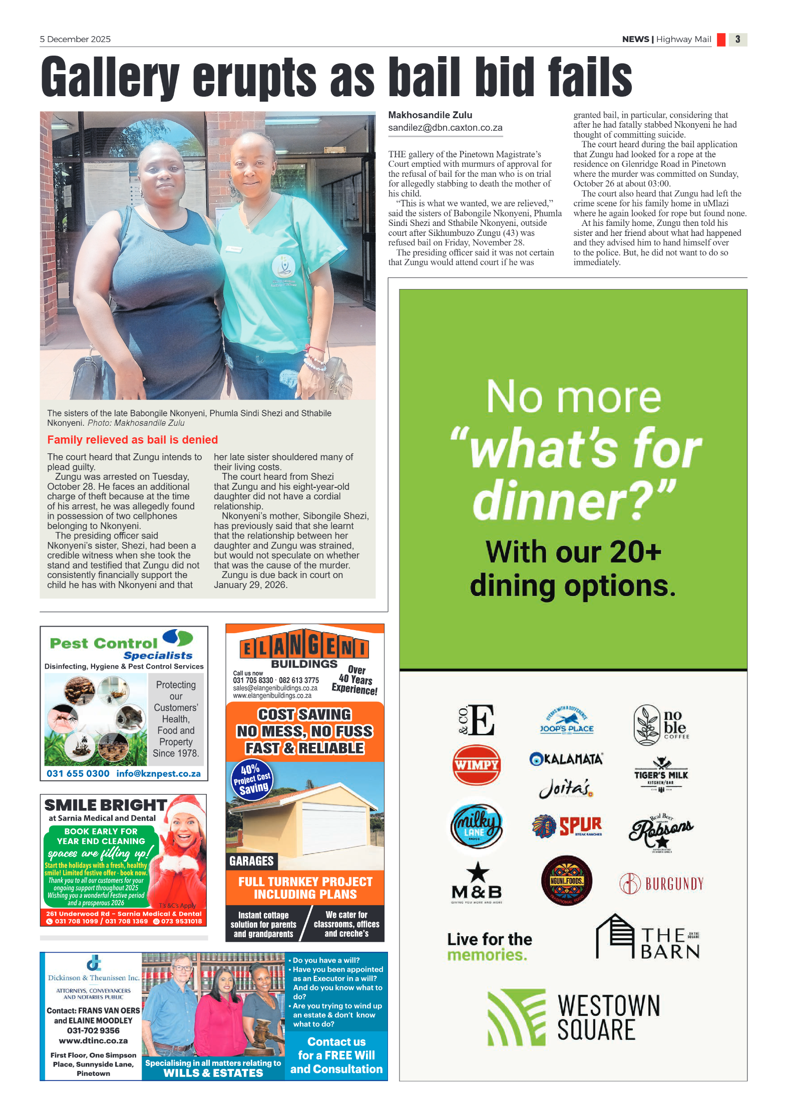 Highway Mail 05 December 2025 page 3