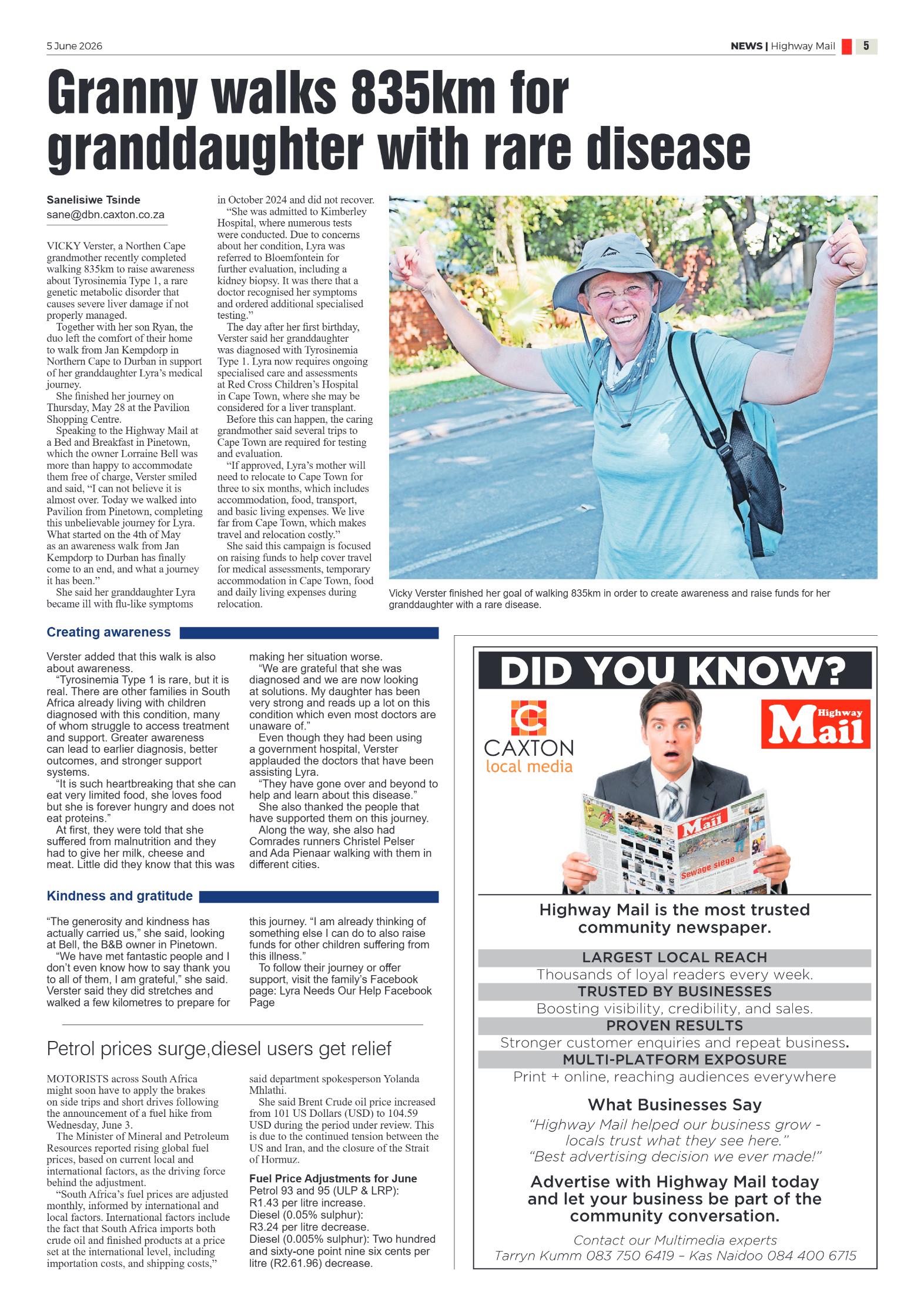 Highway Mail 05 June 2026 page 5