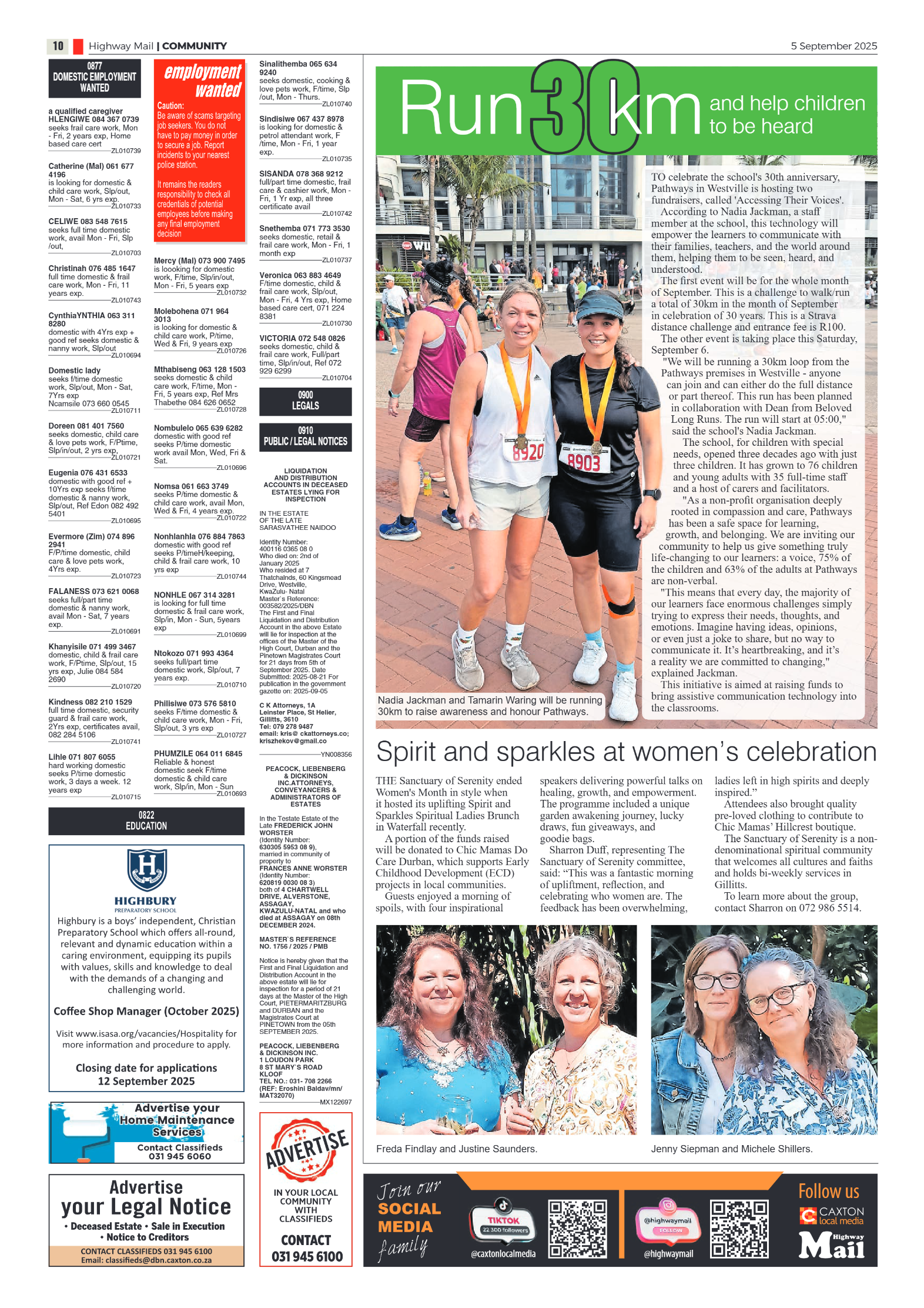 Highway Mail 05 September 2025 page 10