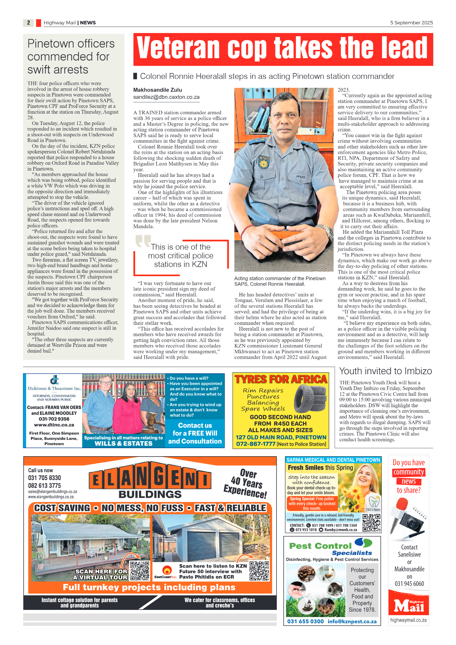 Highway Mail 05 September 2025 page 2