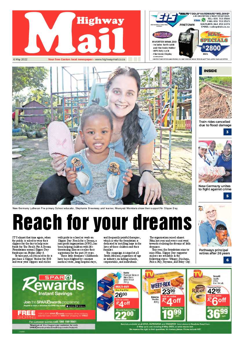 Highway Mail 6 May 2022 page 1