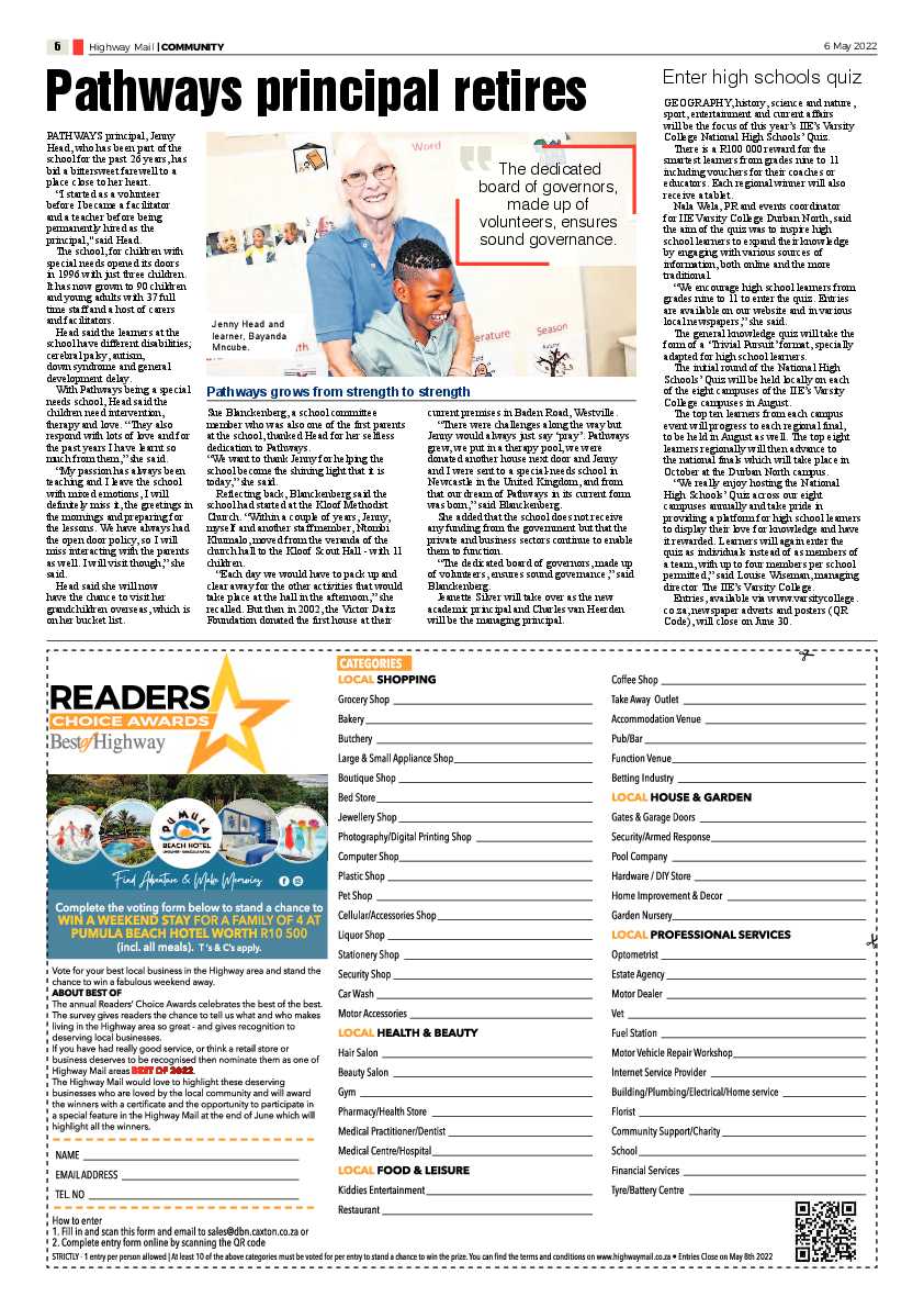 Highway Mail 6 May 2022 page 6