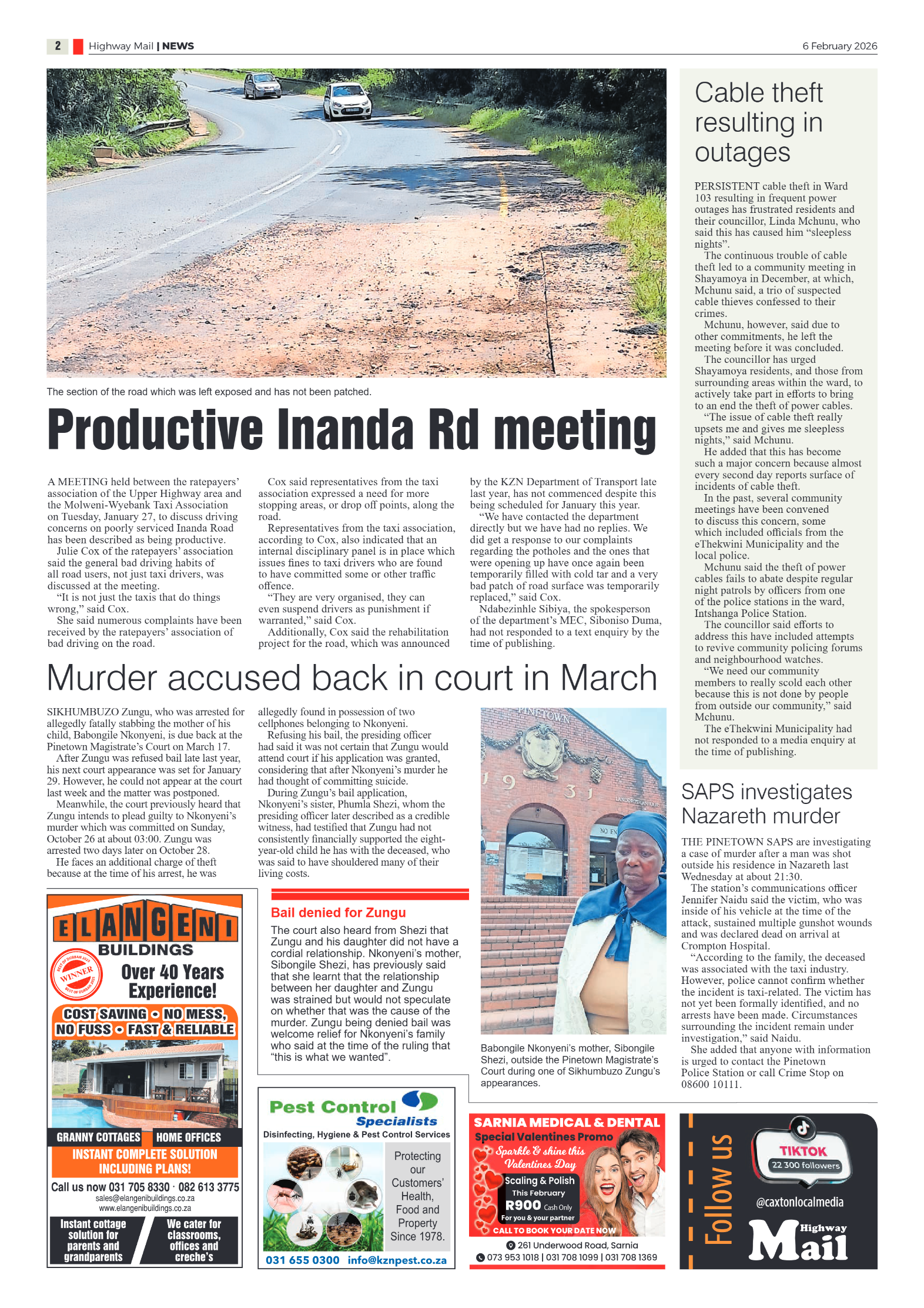 Highway Mail 06 February 2026 page 2