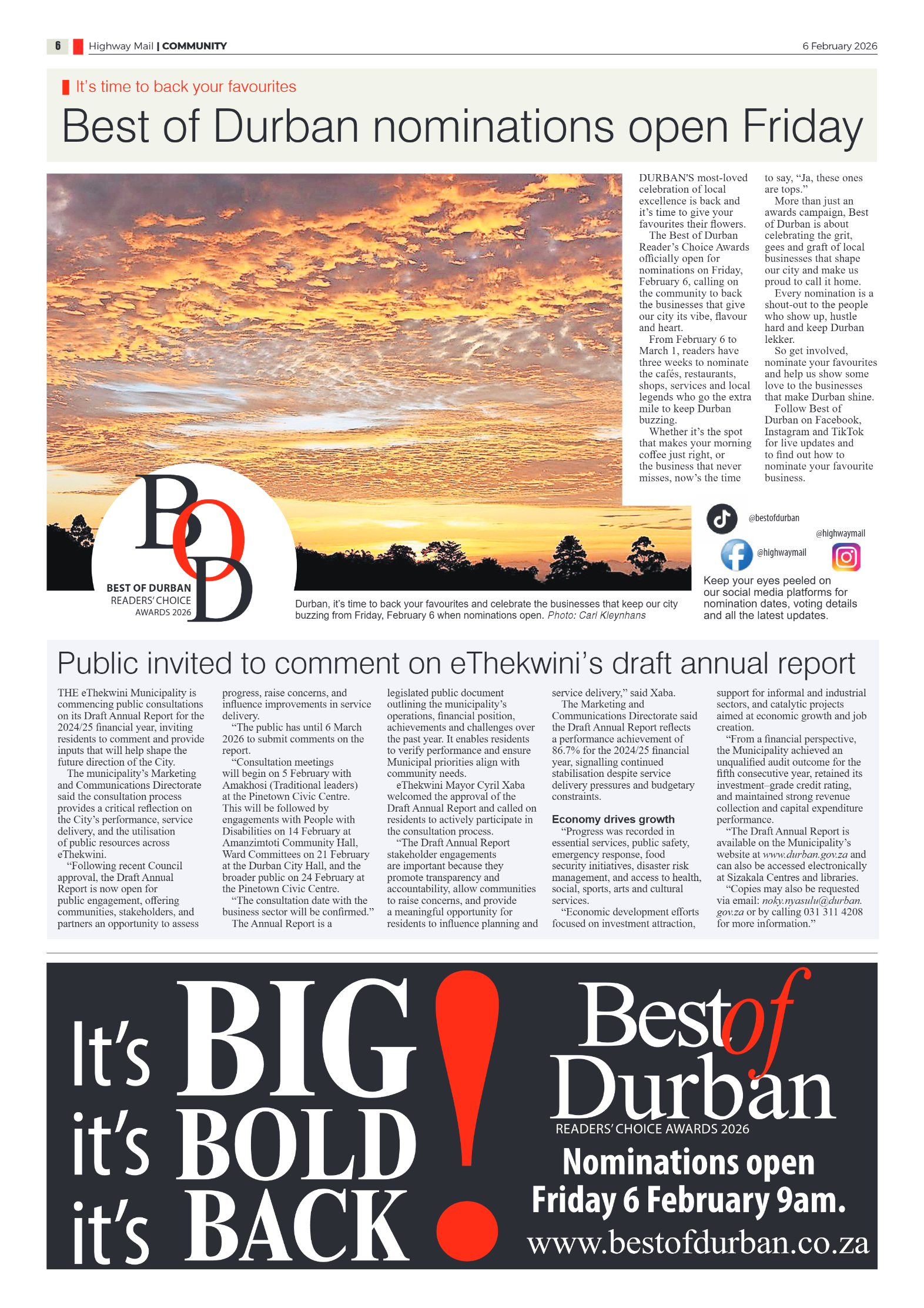 Highway Mail 06 February 2026 page 6